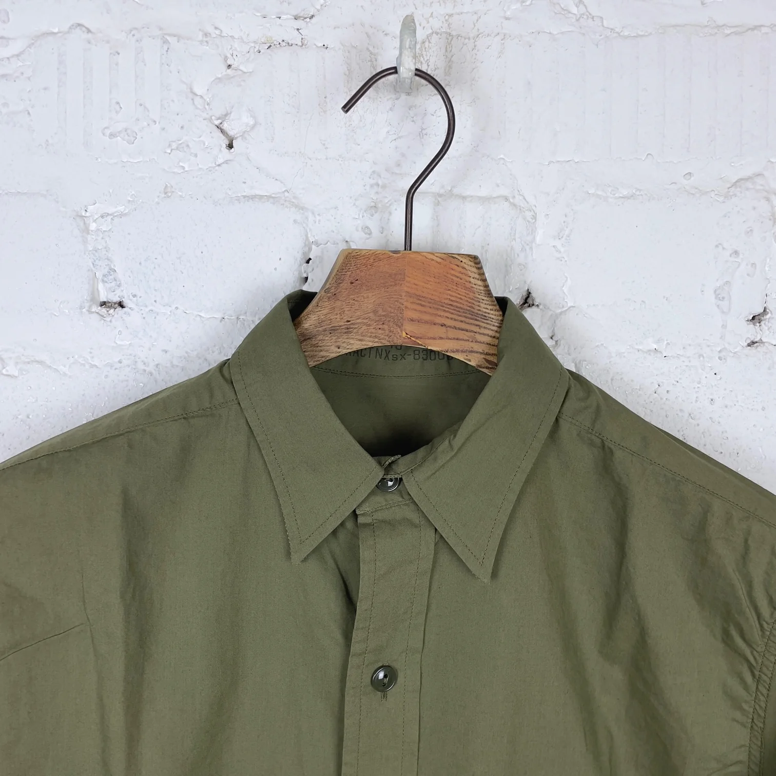 buzz rickson's | br28219 n-3 utility shirt (long sleeve) - Image 4