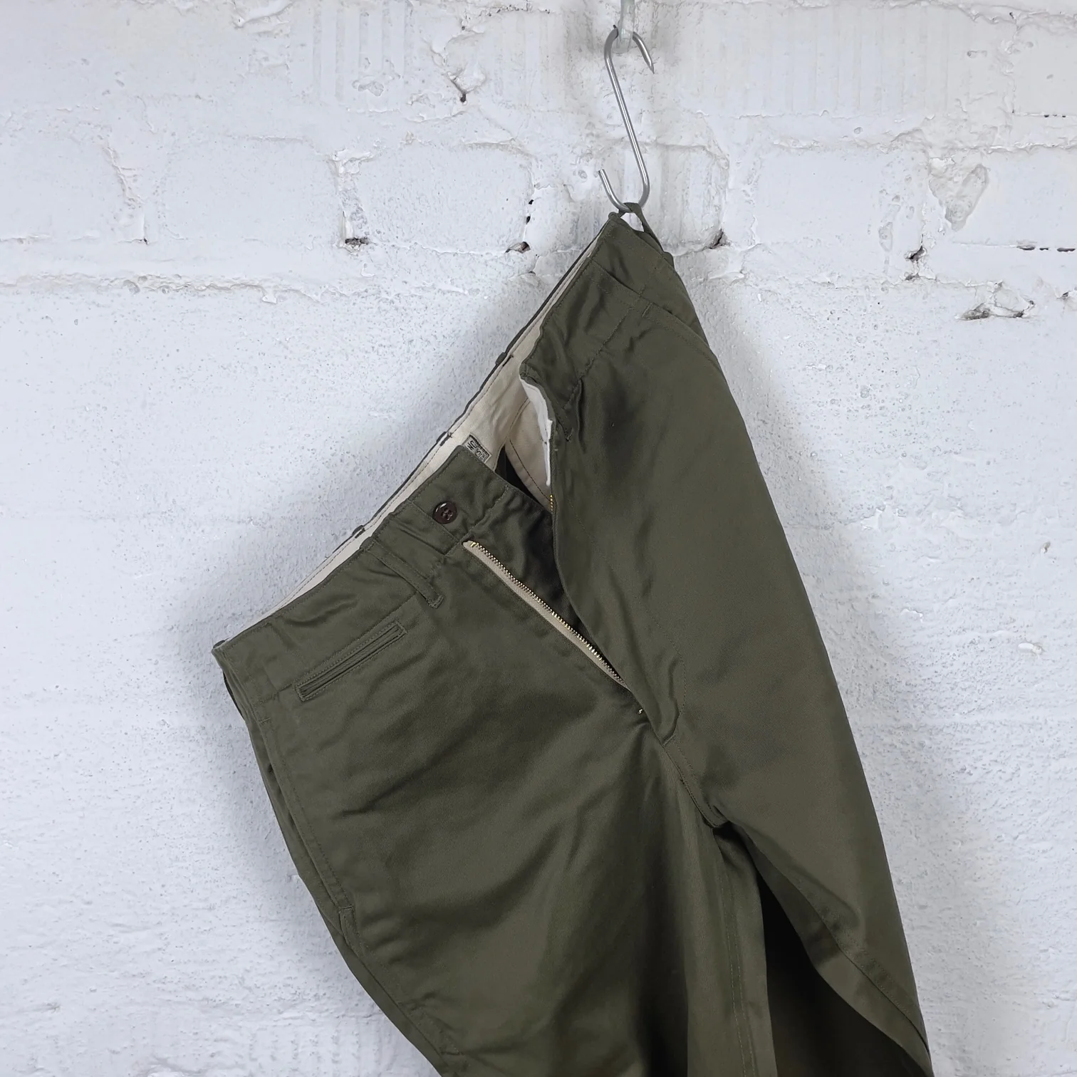buzz rickson's | br40025a original spec chinos olive - Image 5