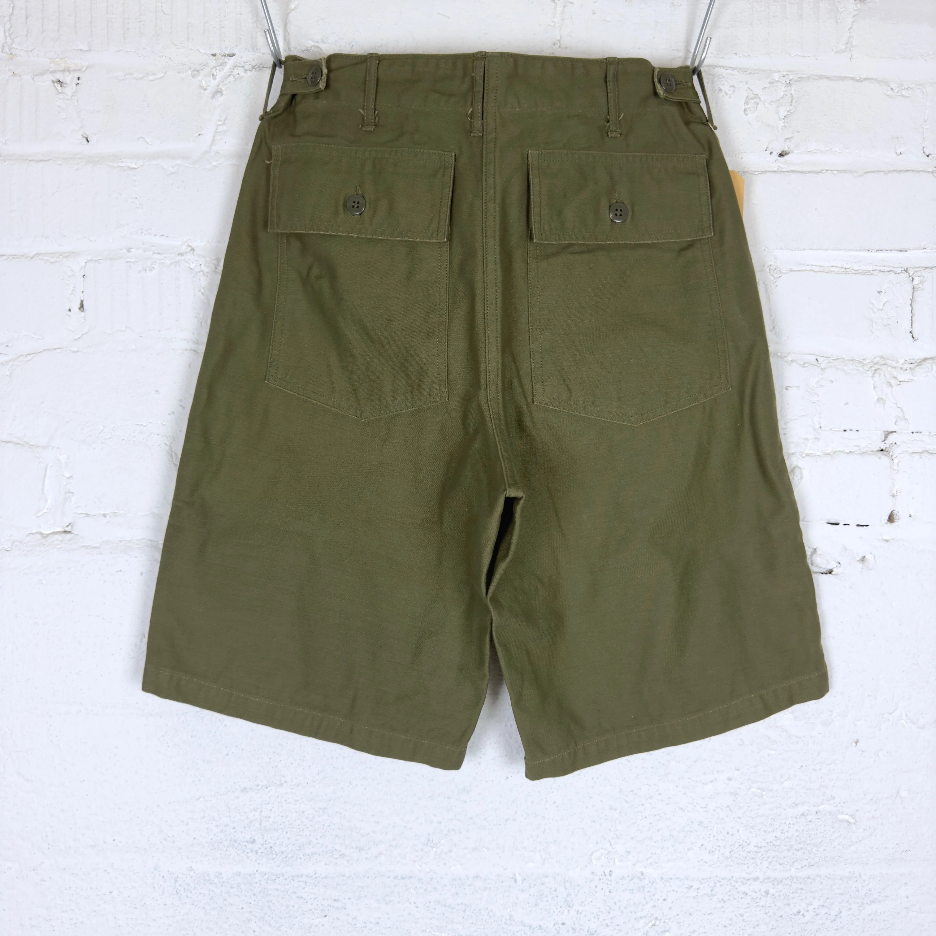 buzz rickson's | br51735 shorts og107 sateen - Image 2