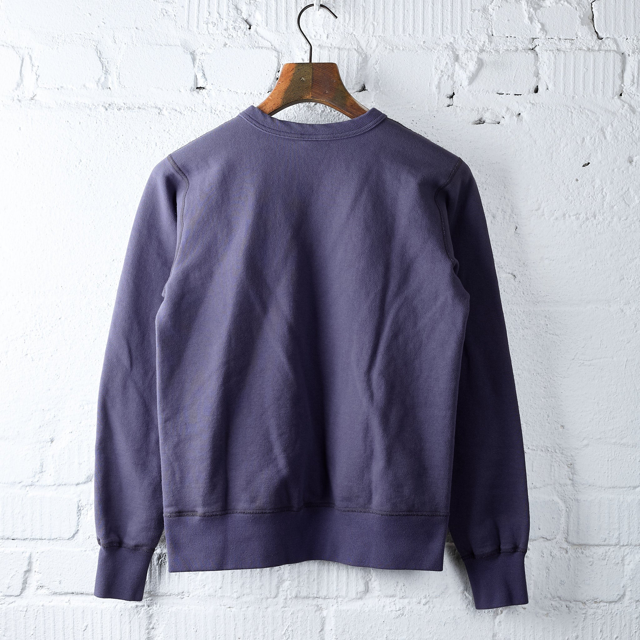 buzz rickson's | br69695 crew neck sweat shirt navy bill the goat - navy - Image 3