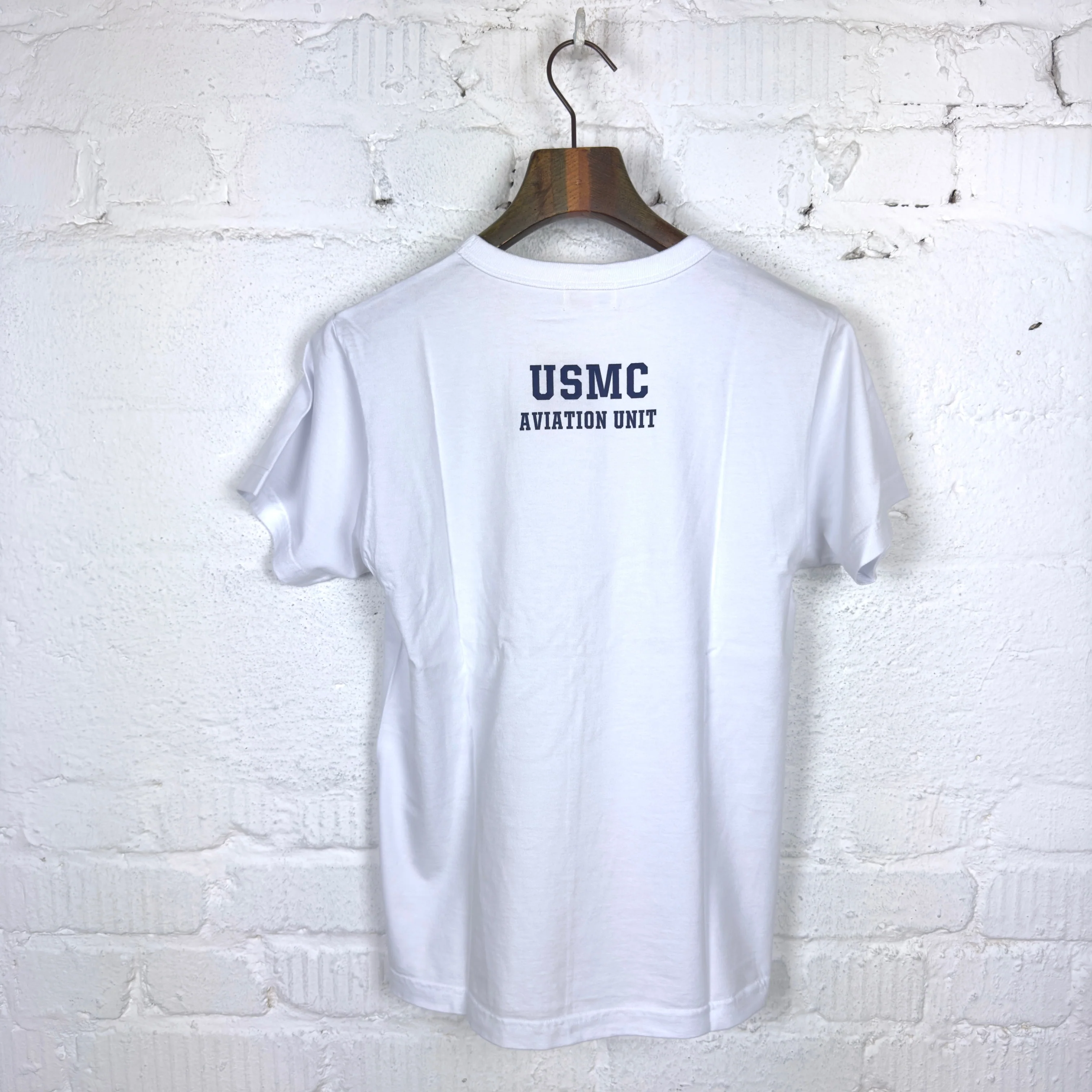 buzz rickson's | br79404 s/s military tee "vmf-441" white - Image 3