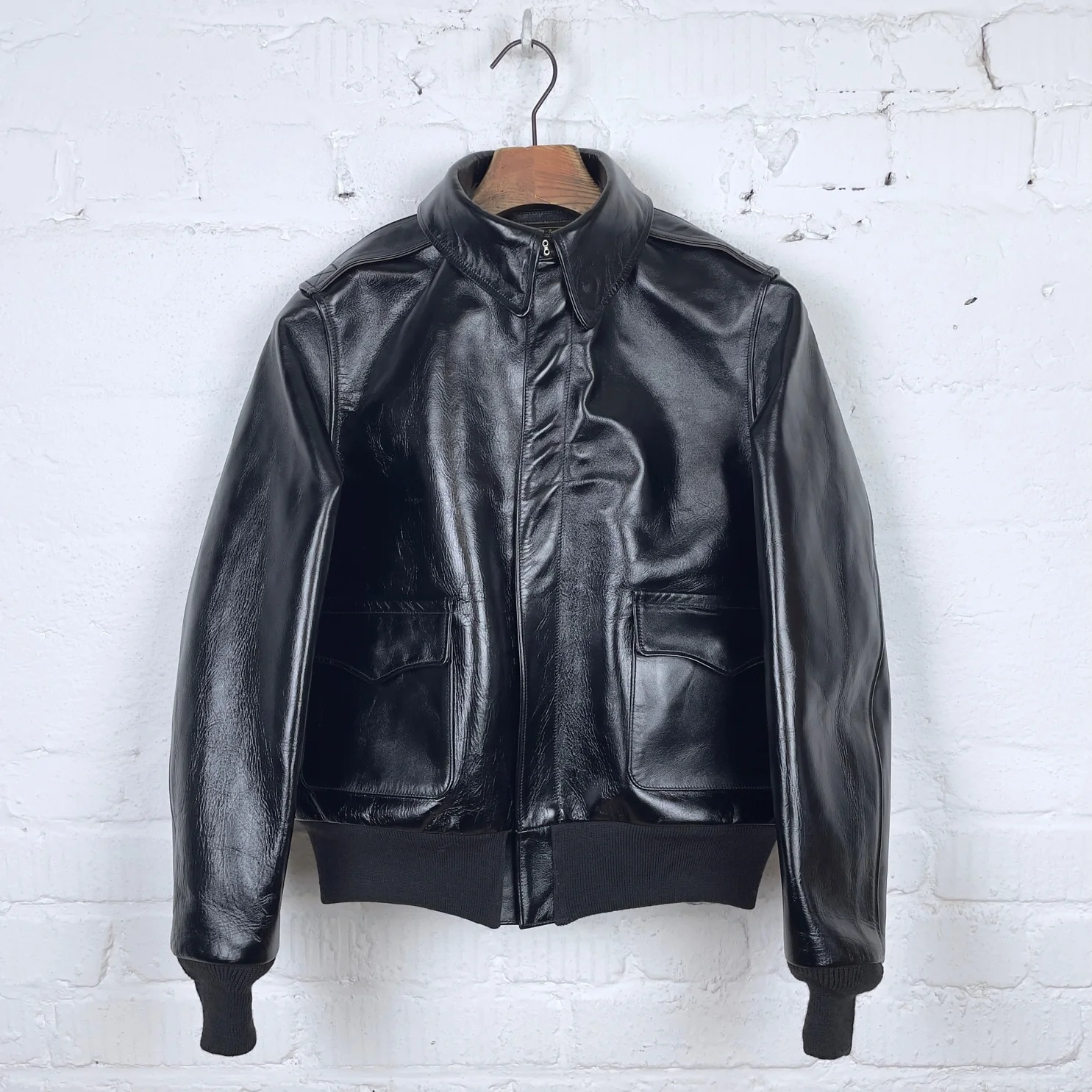 buzz rickson's | br80596 william gibson a-2 jacket black