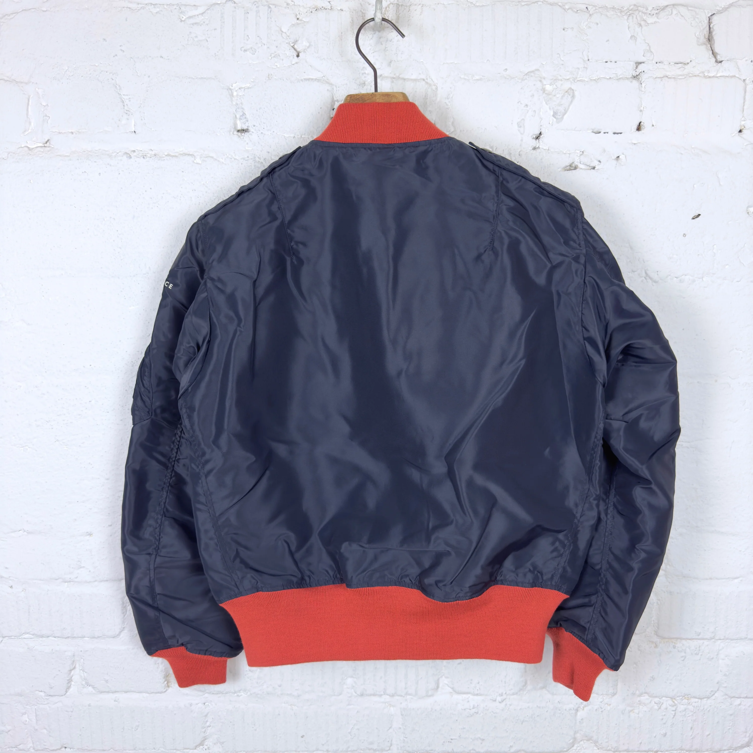 buzz rickson's | br15513 l-2a 'superior togs' flight jacket - navy/orange - Image 6