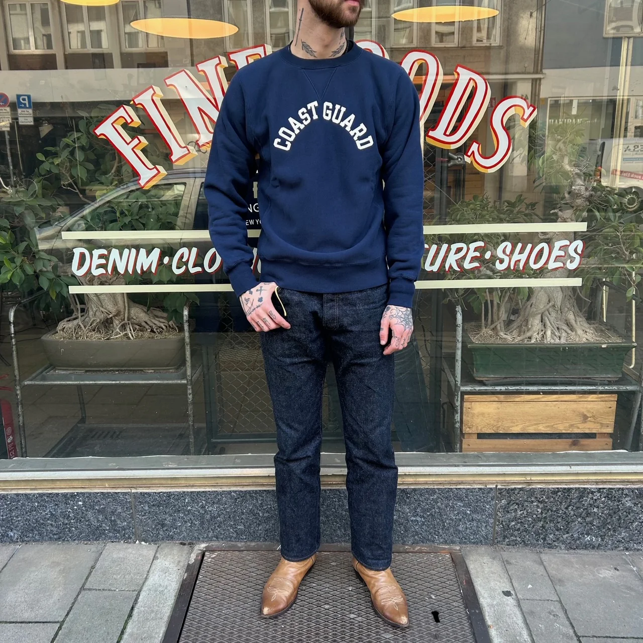 buzz rickson's | br68913 sweatshirt - coast guard - Image 2