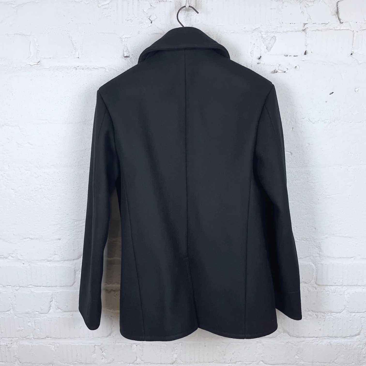 buzz rickson's | william gibson u.s. navy pea coat - black - Image 5