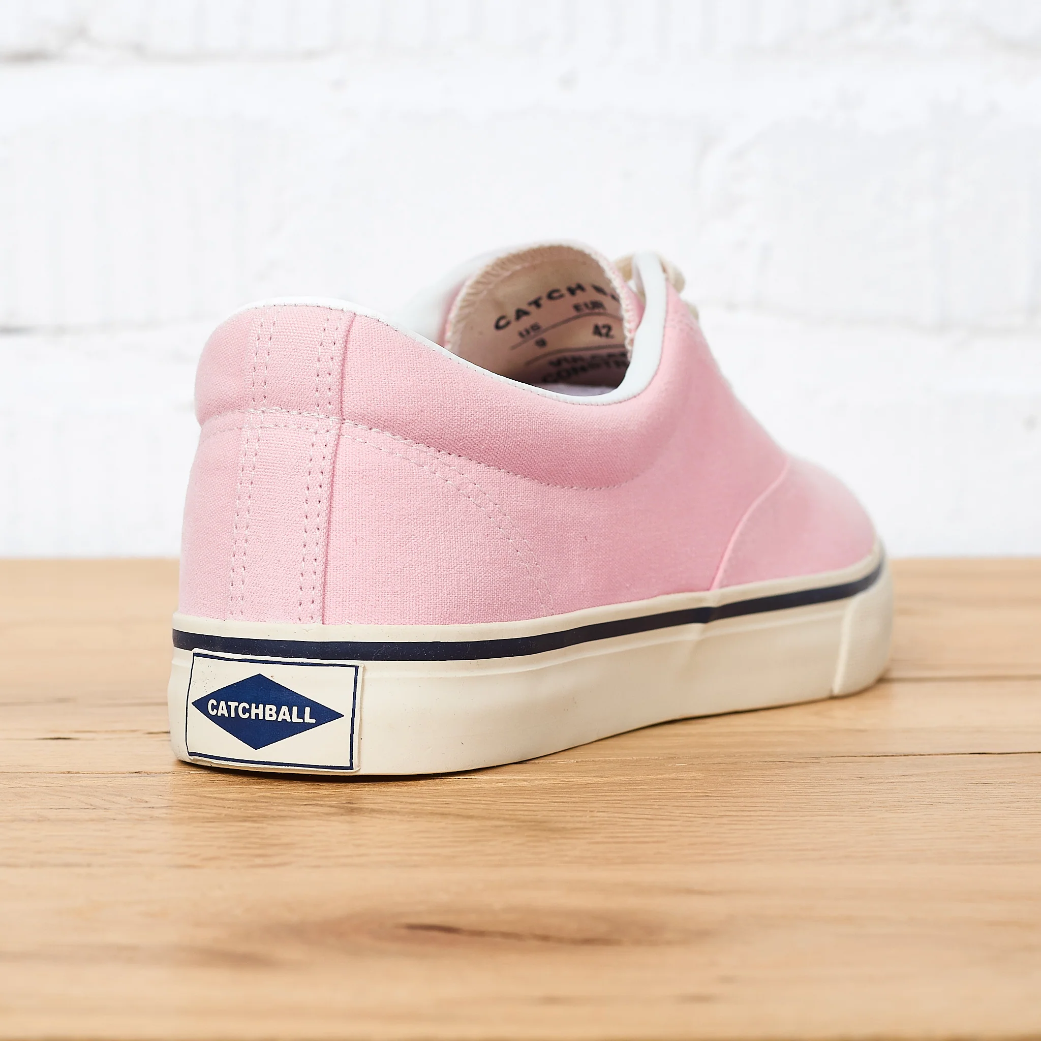 catchball | d-02 canvas sneaker - pink - Image 5