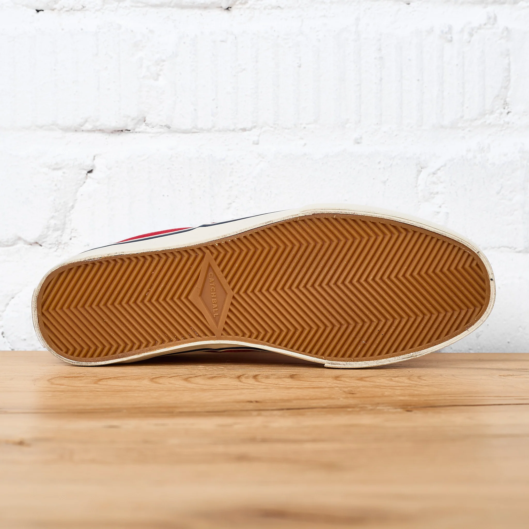 catchball | d-02 canvas sneaker - red - Image 3