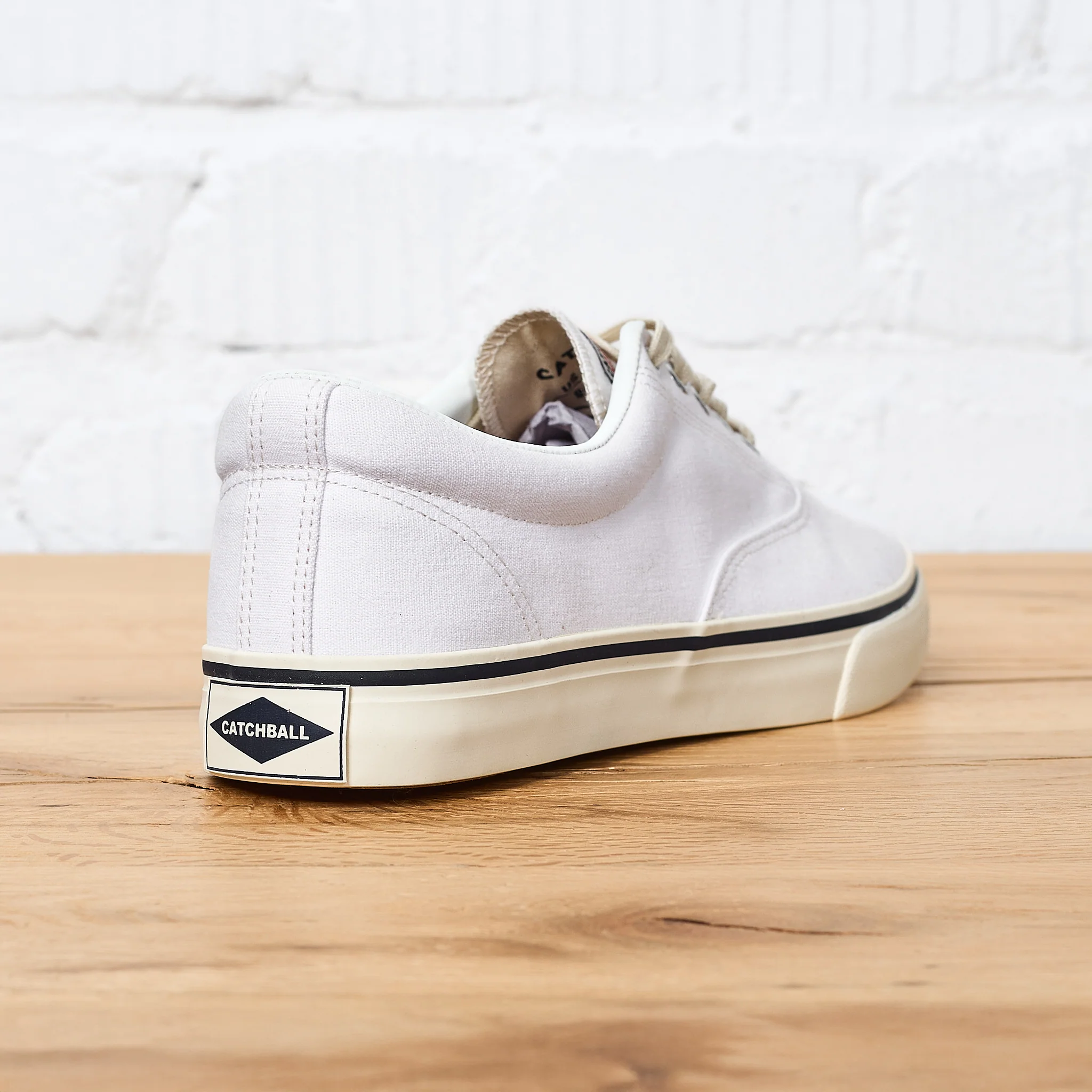 catchball | d-02 canvas sneaker - white - Image 5