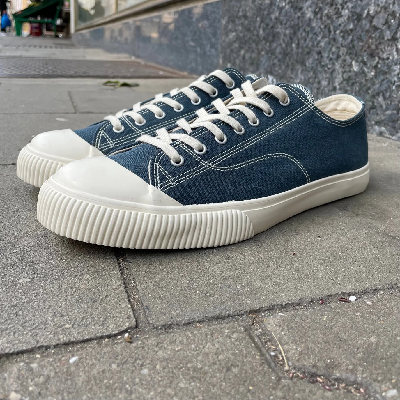 catchball x ehs | military standard low canvas sneaker - abyss navy - Image 5