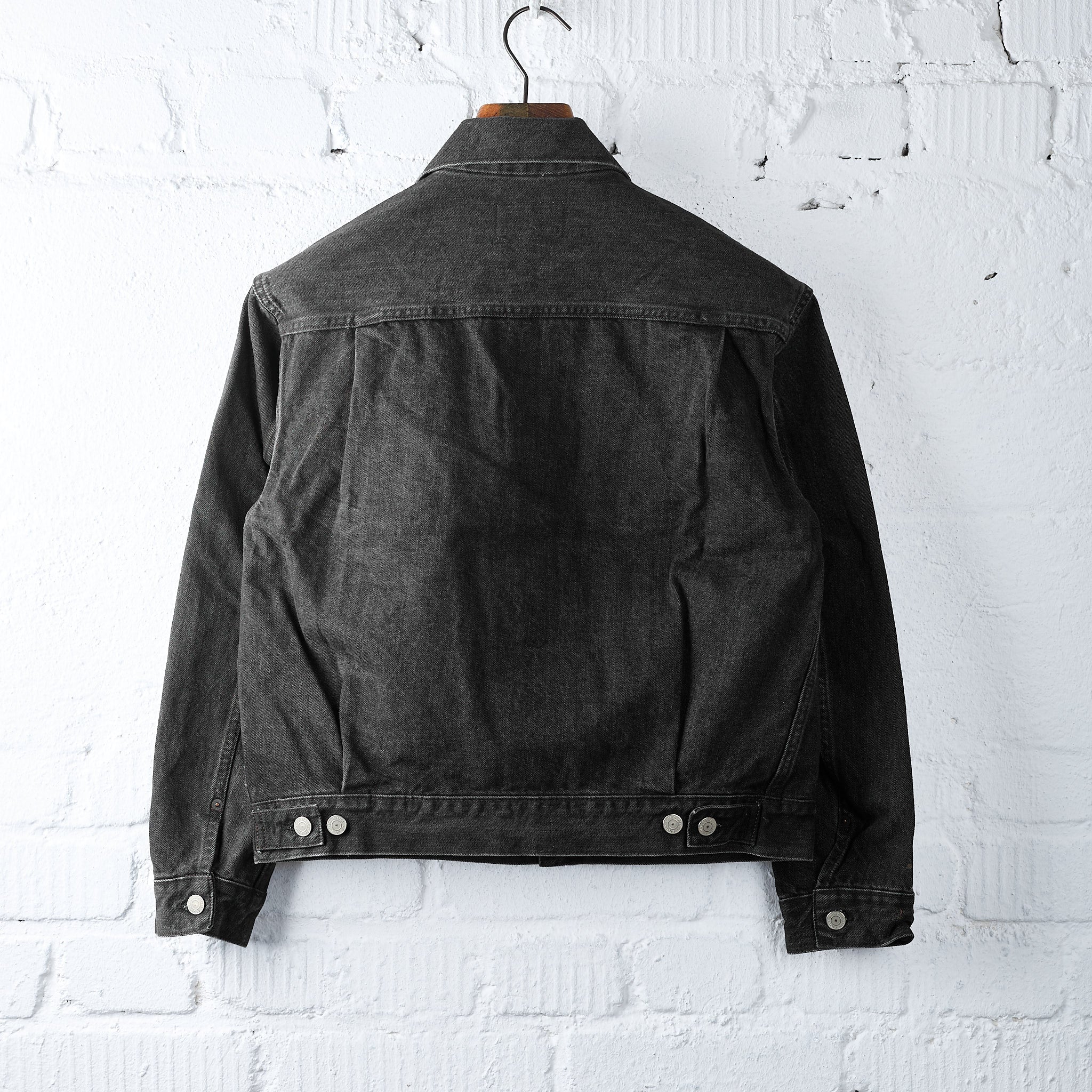 ciota | double pocket denim jacket - medium black - Image 3