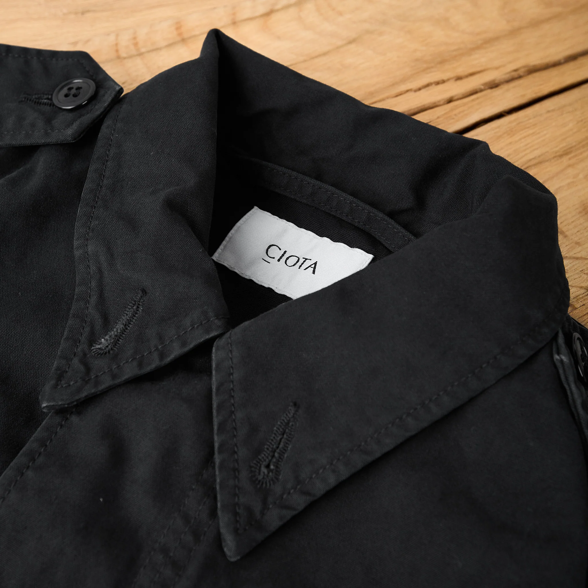 ciota | m-1951 field jacket (stonewash) - black - Image 3