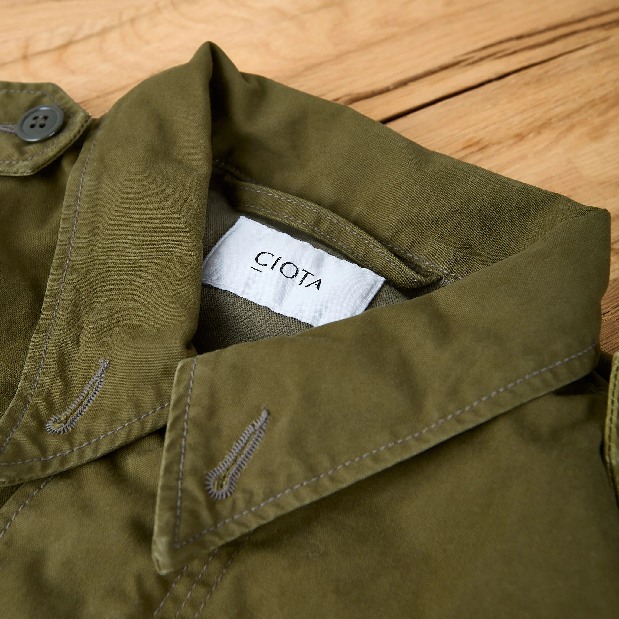 ciota | m-1951 field jacket (stonewash) - dark olive - Image 3