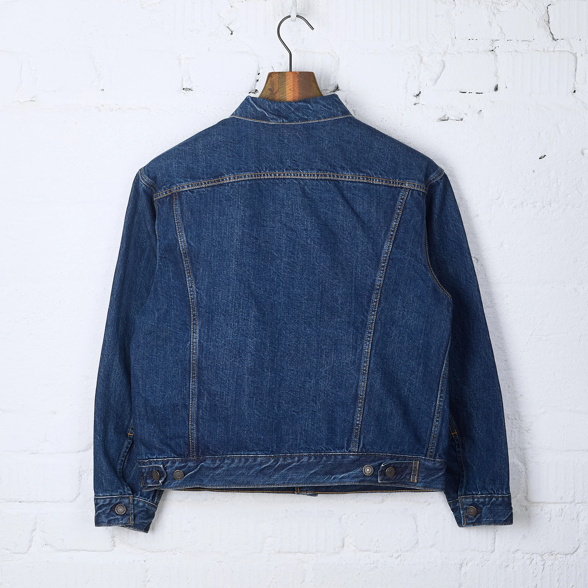 ciota | new four pocket denim jacket - dark blue damage - Image 3