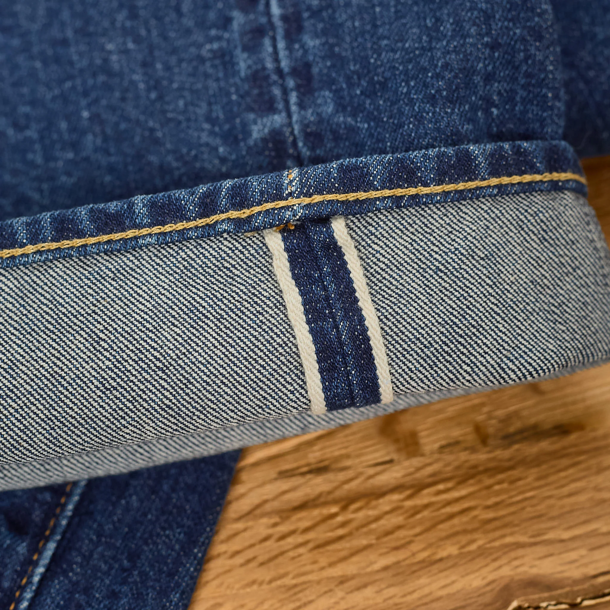 ciota | new straight 5 pocket pants - dark blue damage - Image 7