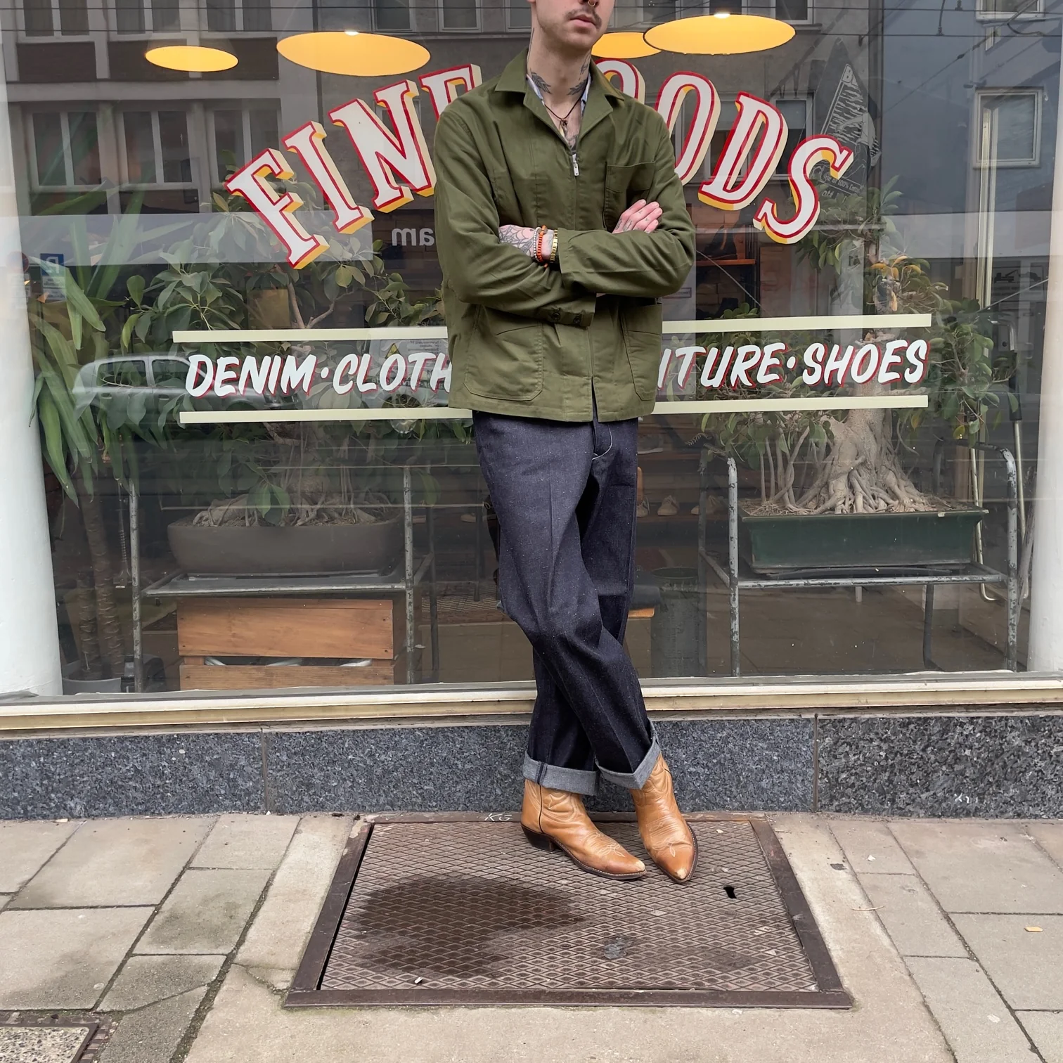 clinch | bsc uniform "denim utility trousers" - Image 4