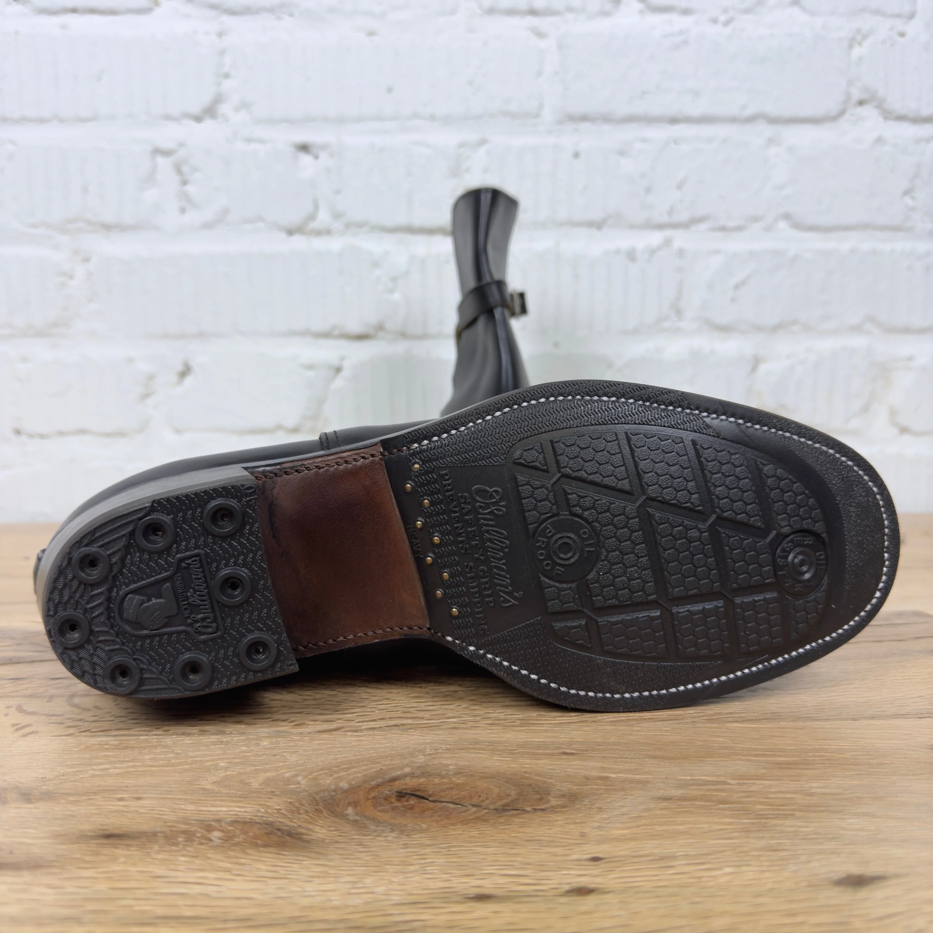 clinch | jodhpur boots - black overdyed horsebutt - Image 4