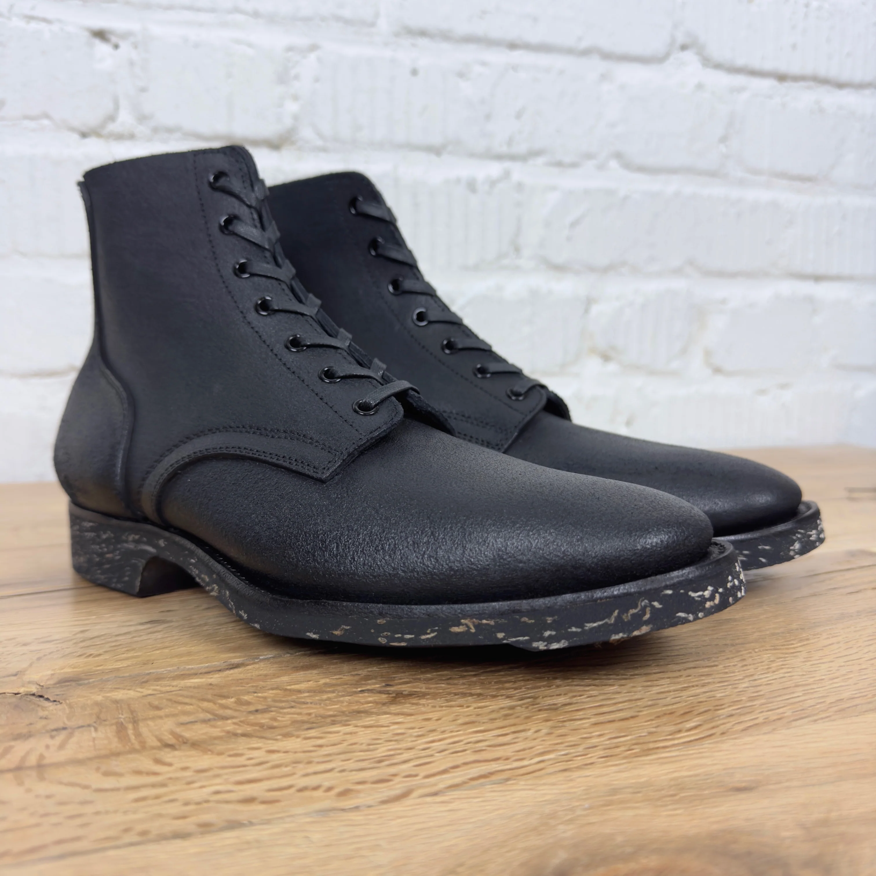 clinch | yeager boots - black roughout - Image 2