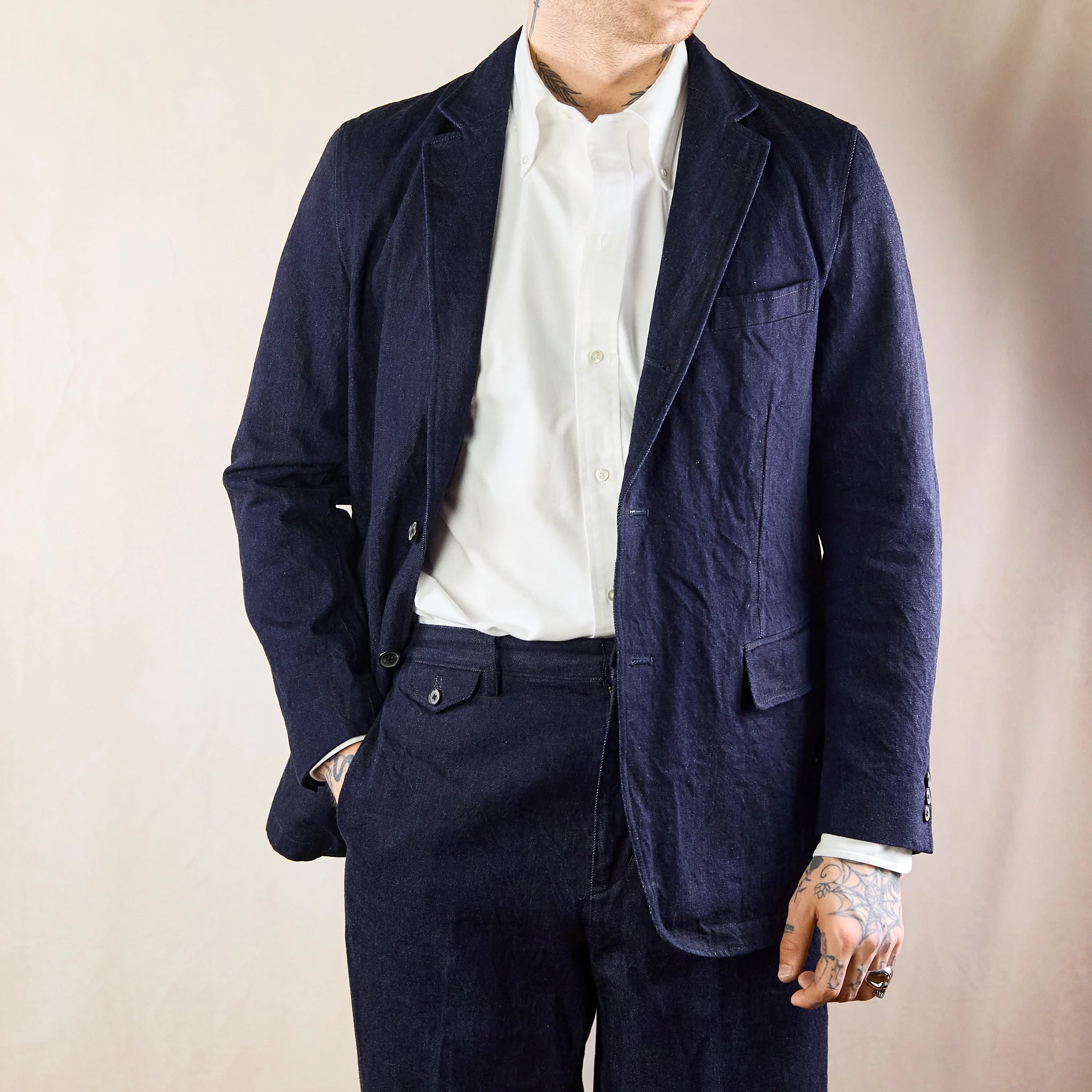 d.c. white | denim brooklyn jacket - Image 3