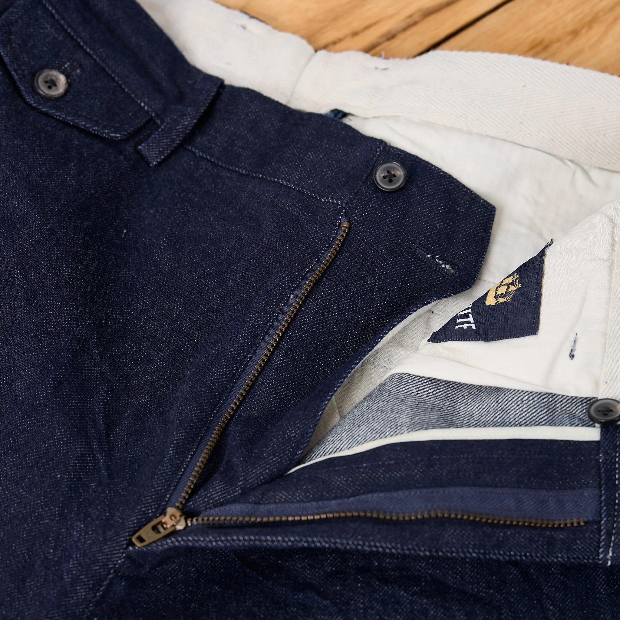 d.c. white | denim brooklyn trousers - Image 4