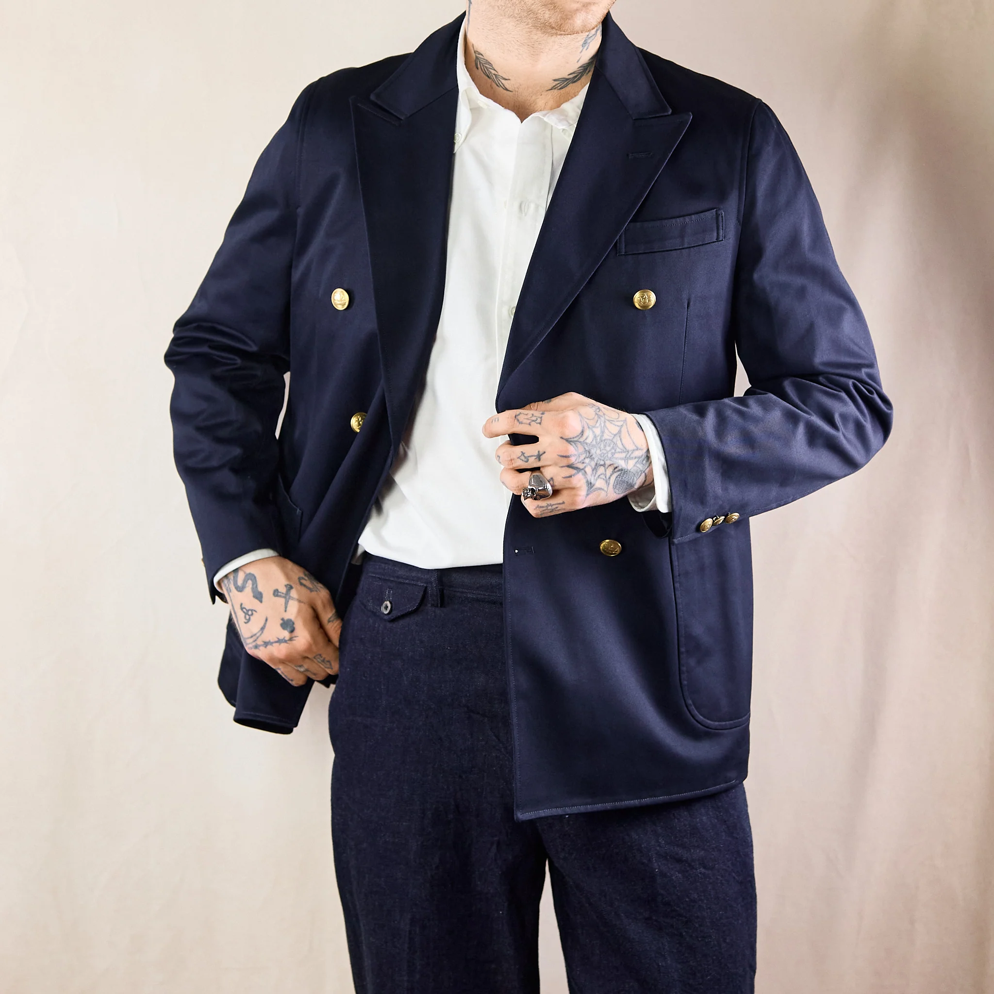 d.c. white | west point blazer double breasted - Image 3
