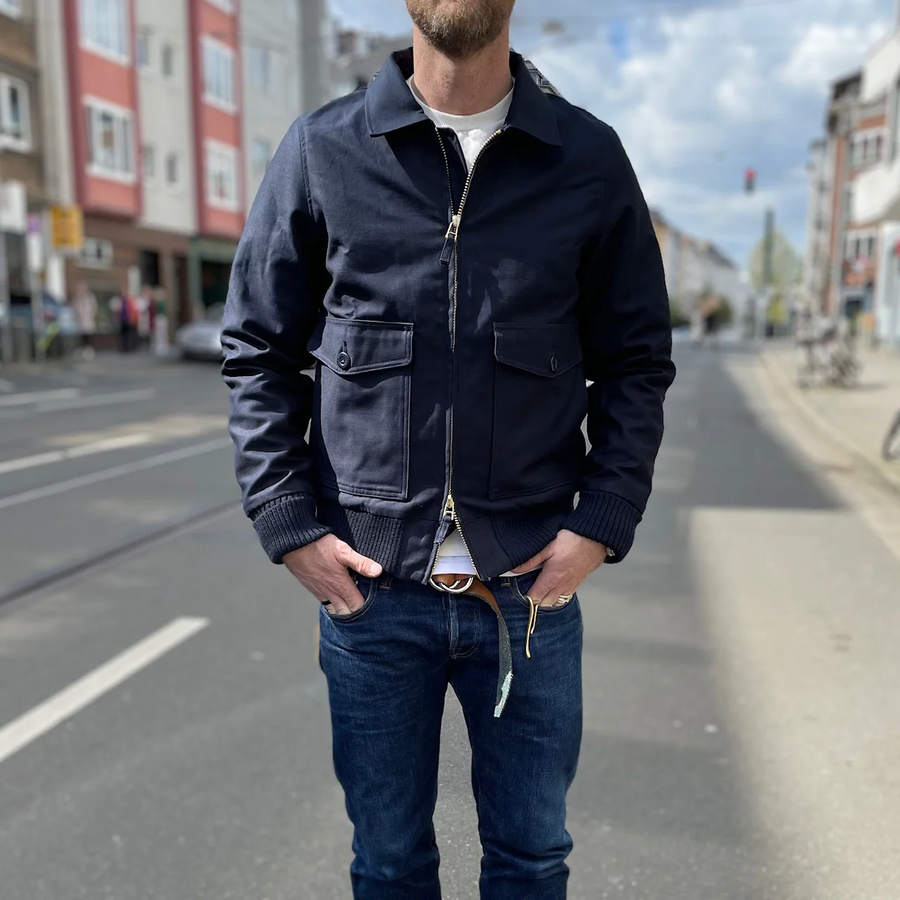 dehen 1920 | carrier jacket - navy - Image 3