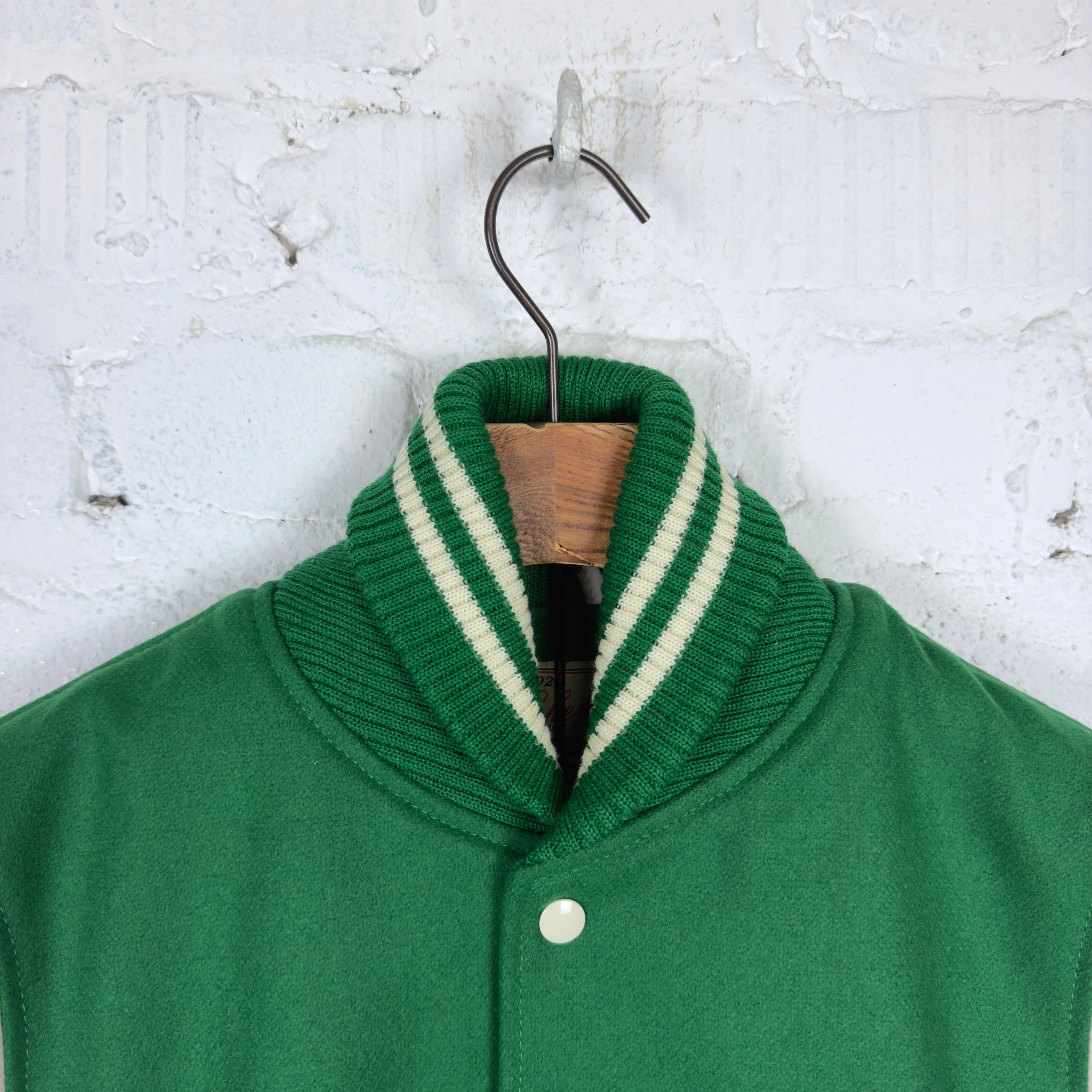 dehen 1920 | varsity jacket - kelly/milk - Image 5