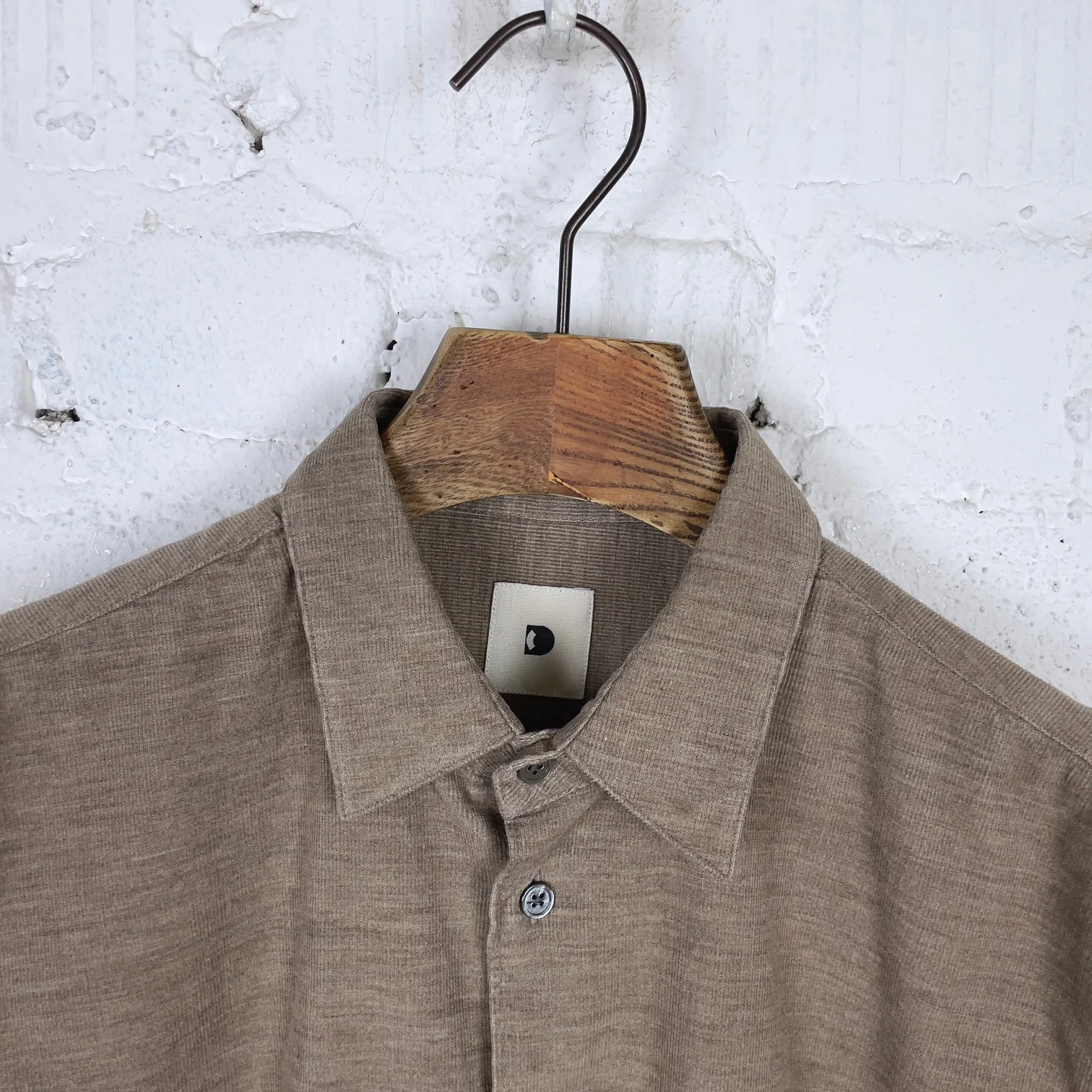delikatessen | feel good shirt japanese corduroy cotton - brown - Image 4