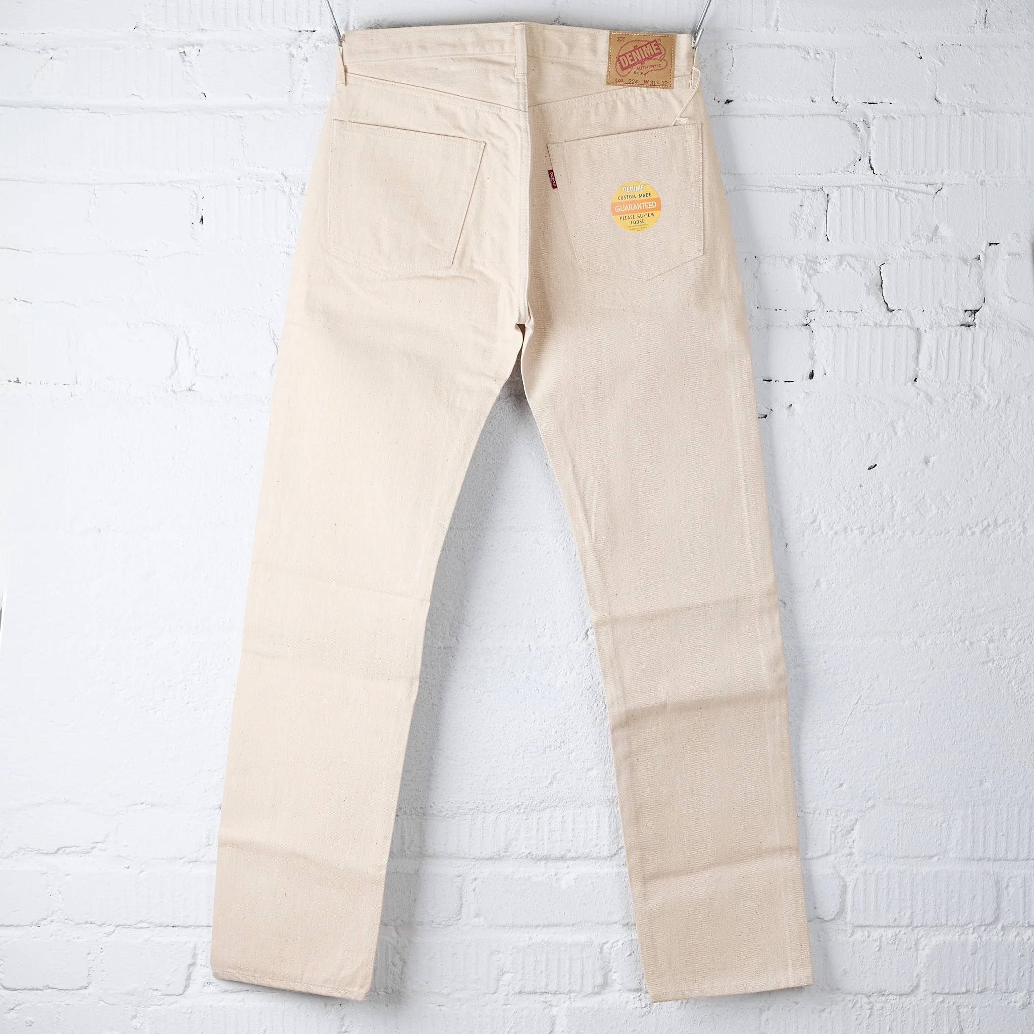 denime | lot.224-66m (66 model) natural mother cotton - non wash - Image 3