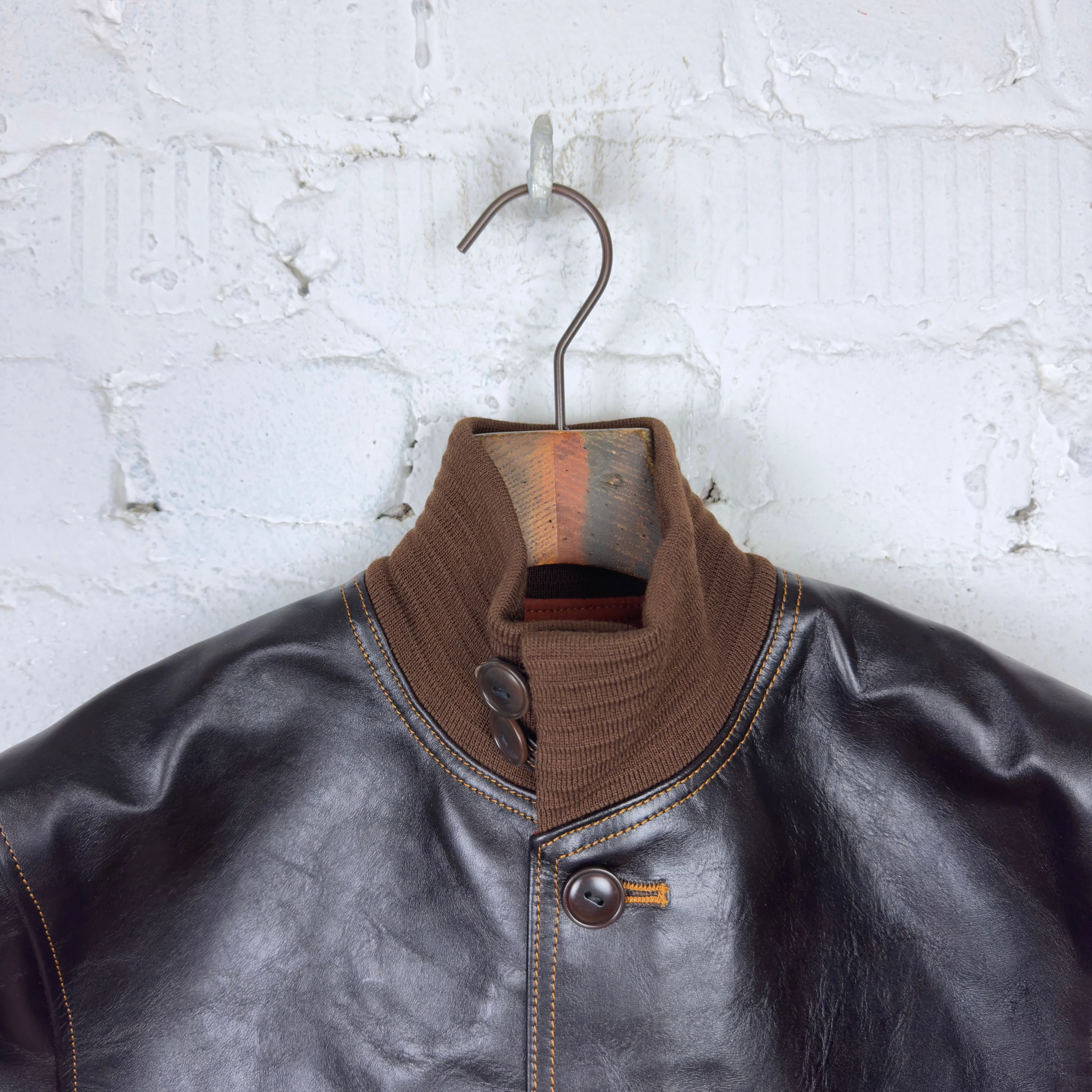 double helix | type a-1 flight jacket seal brown - Image 2