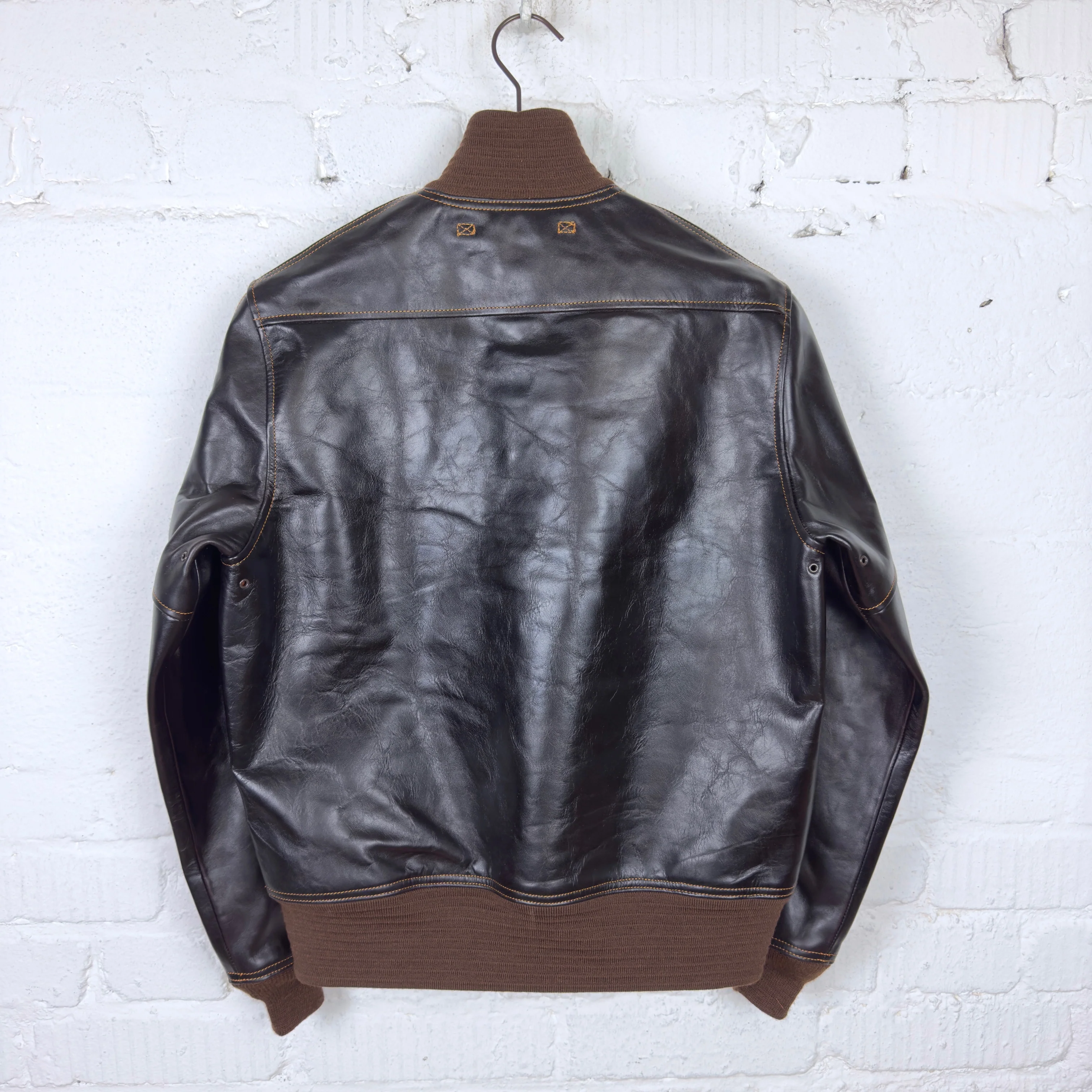 double helix | type a-1 flight jacket seal brown - Image 3