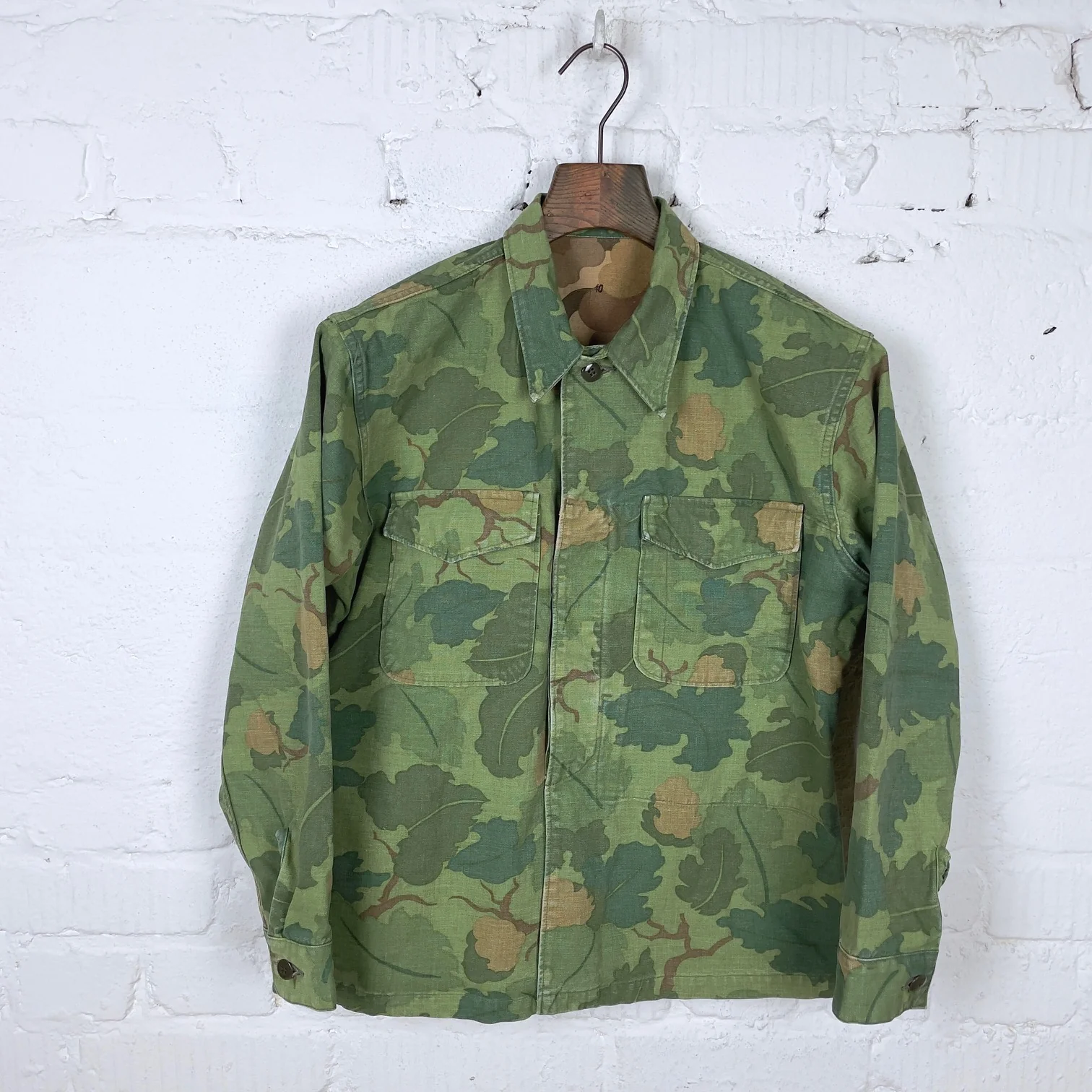 elc | usmc p-56 shirt special forces mitchell camo jungle fade