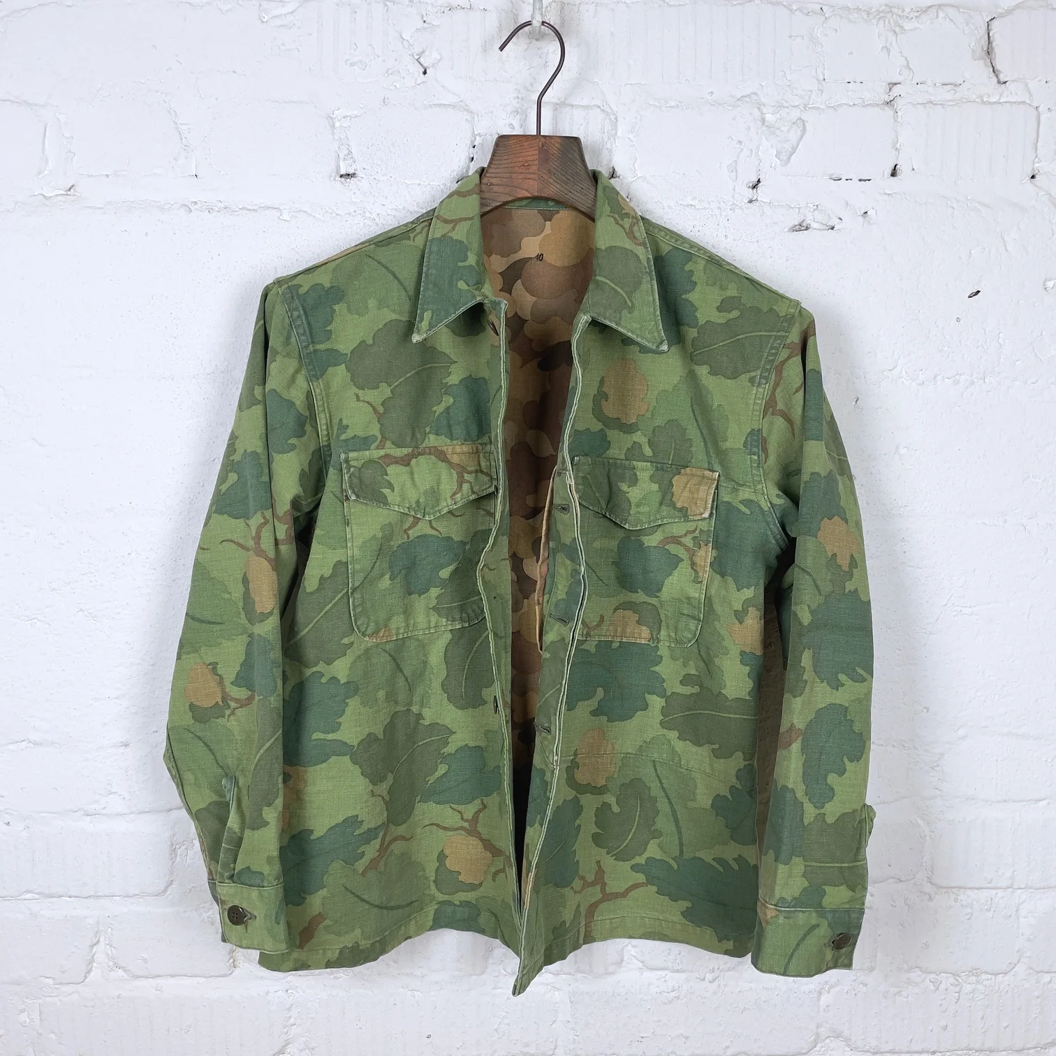 elc | usmc p-56 shirt special forces mitchell camo jungle fade - Image 4
