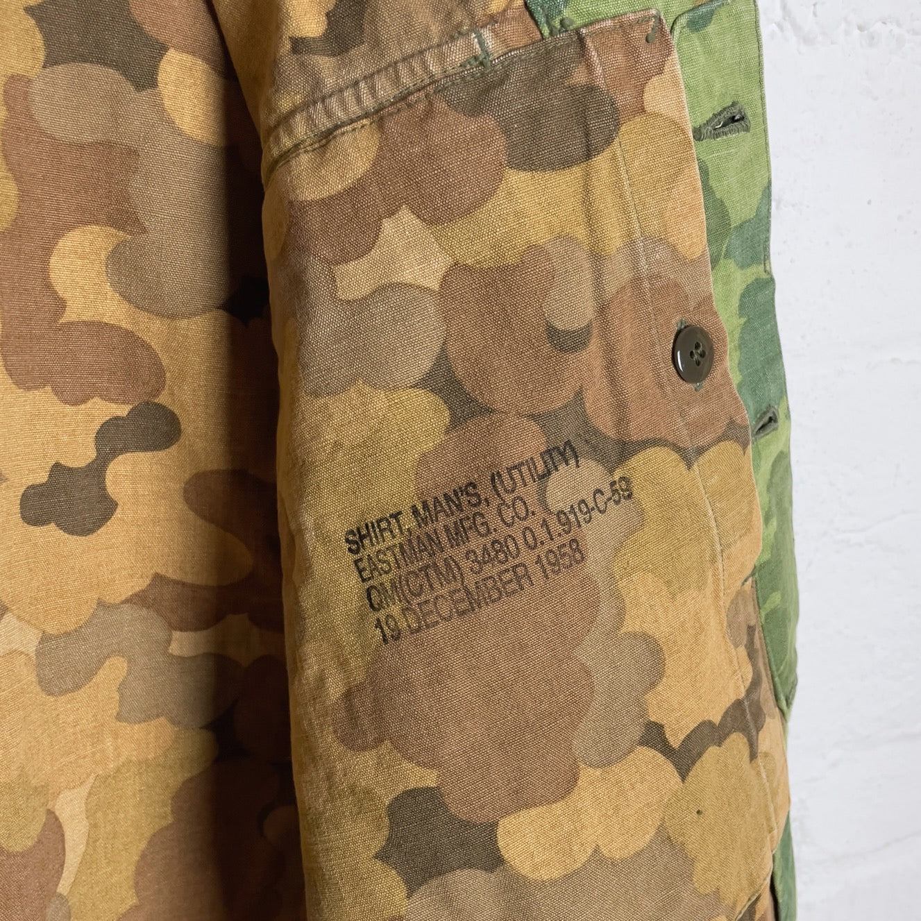 elc | usmc p-56 shirt special forces mitchell camo jungle fade - Image 6