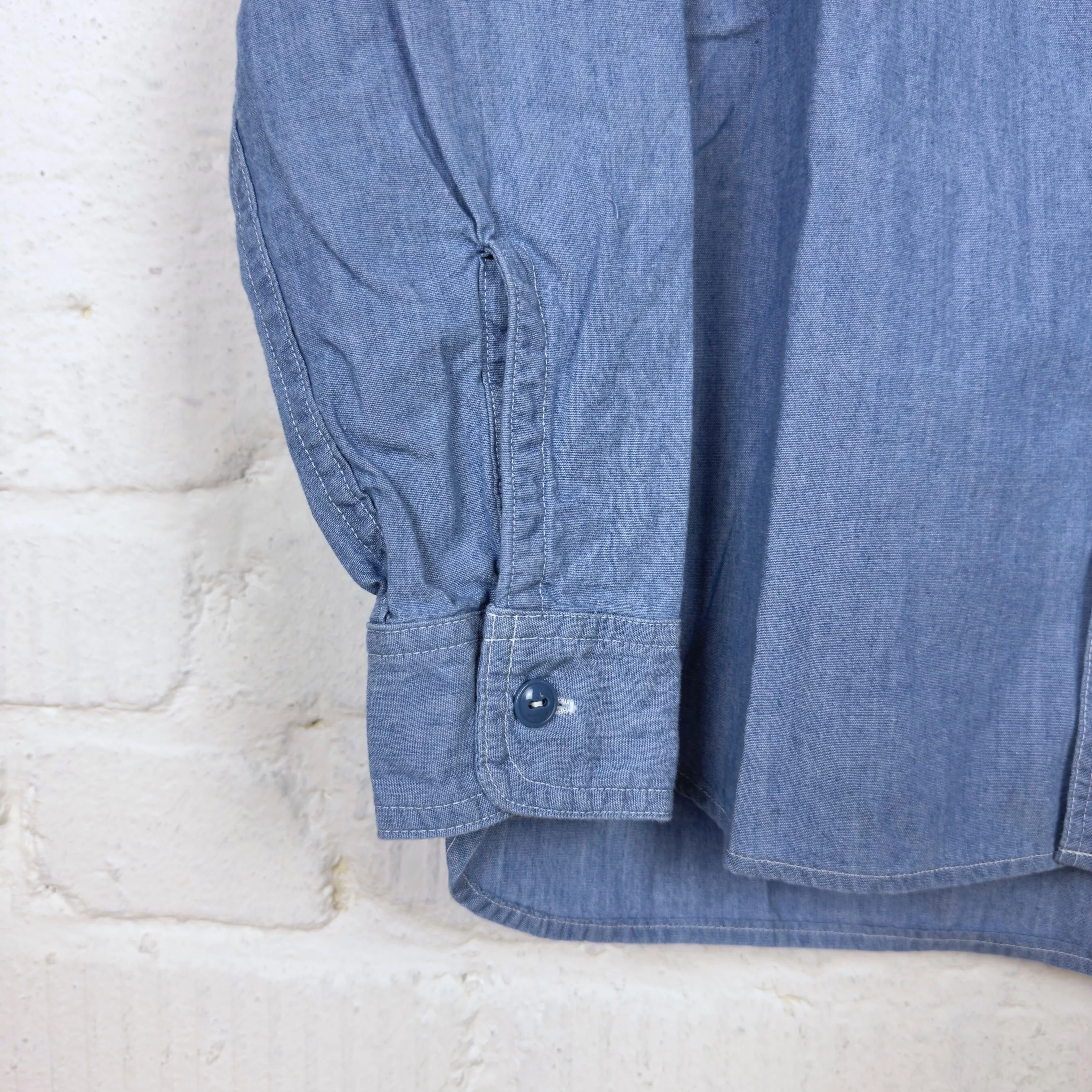 elc | usn chambray shirt - blue - Image 5