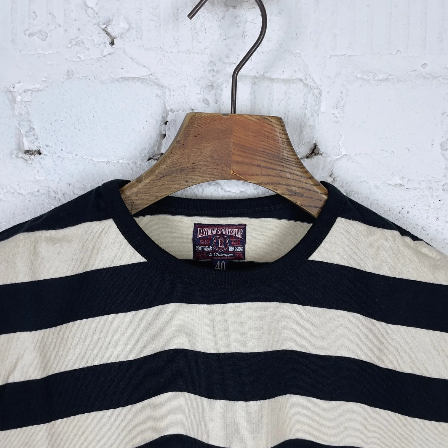 elmc | 40s biker hoop t black - Image 2
