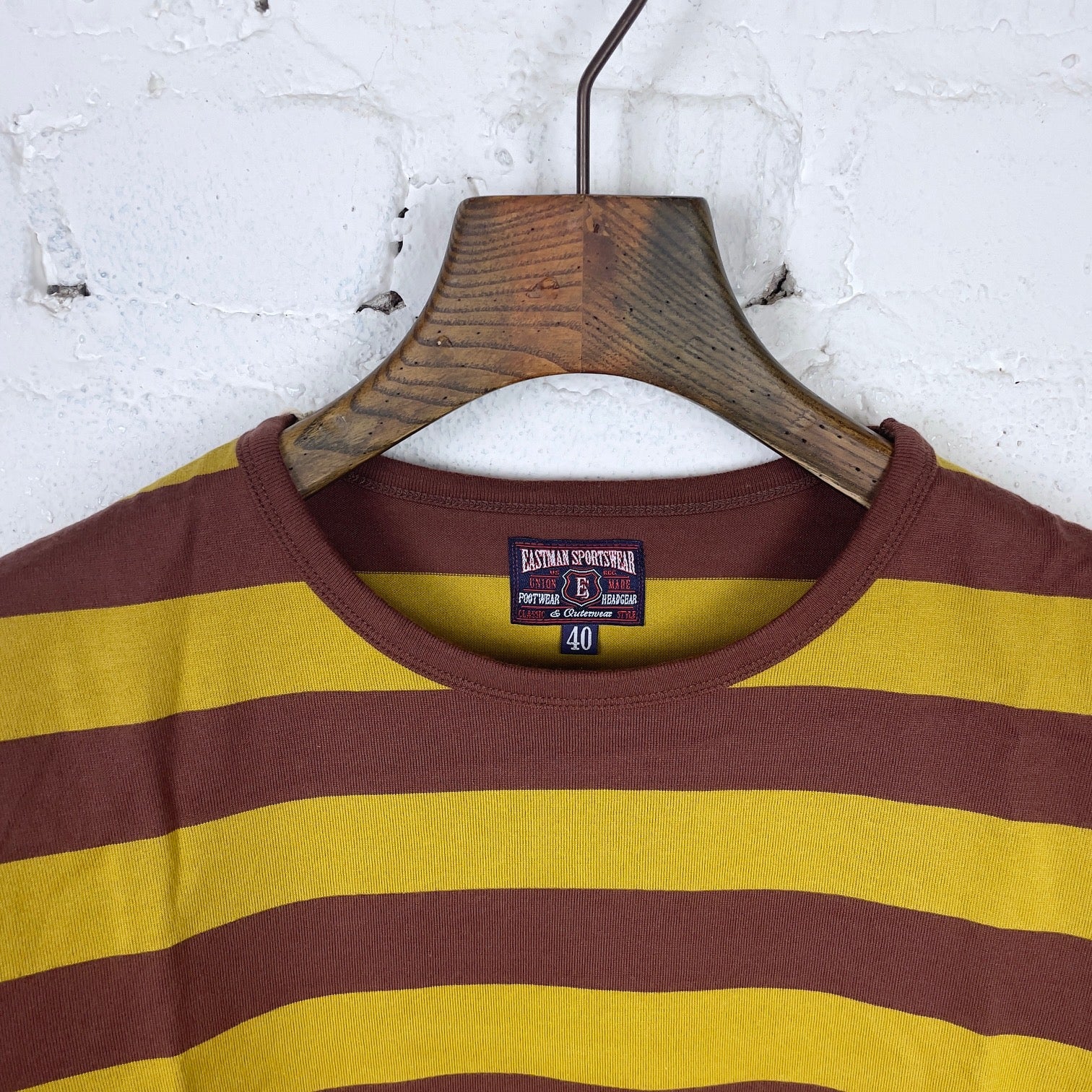 elmc | 40s biker hoop t mustard - Image 3