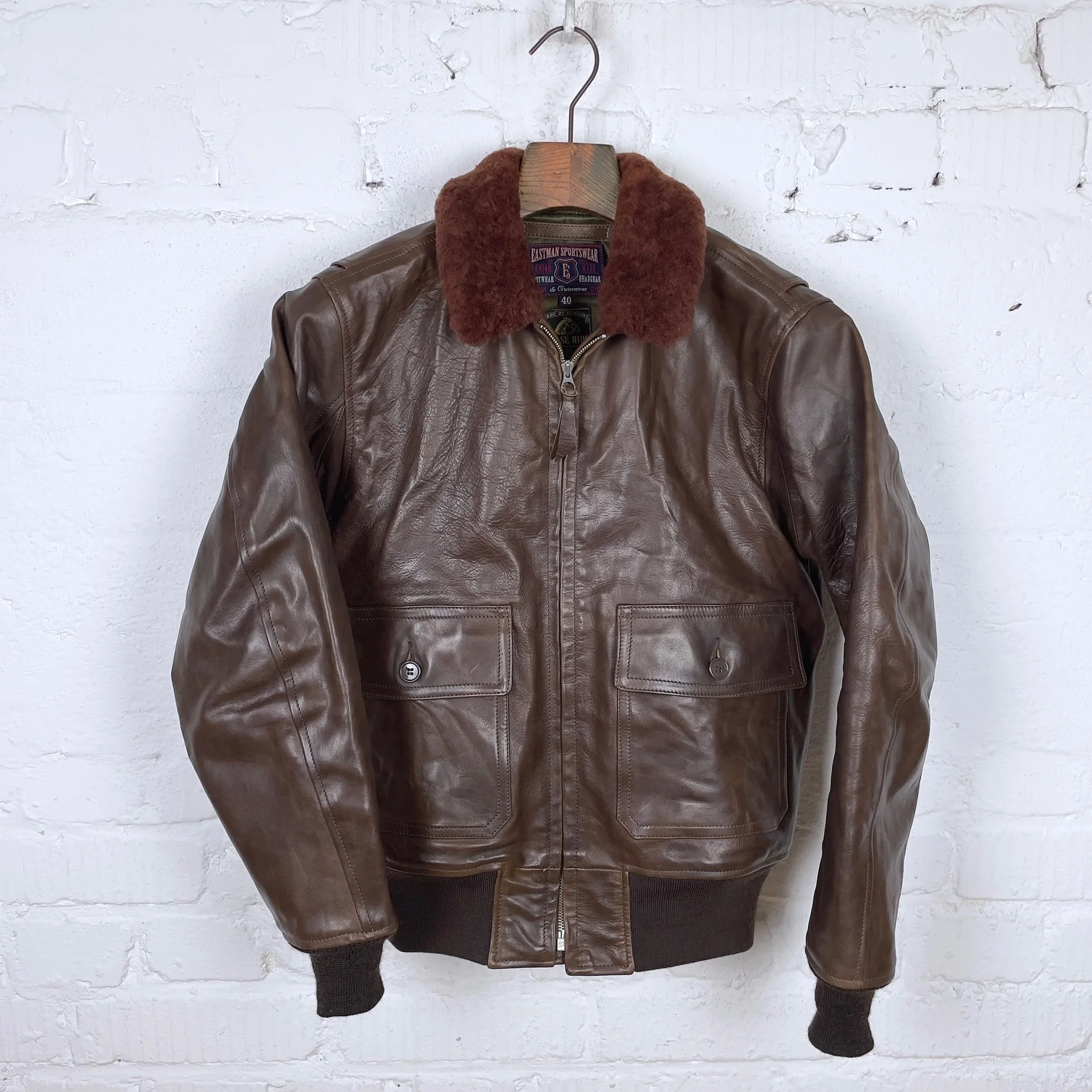 elmc | g-1 us navy horsehide jacket