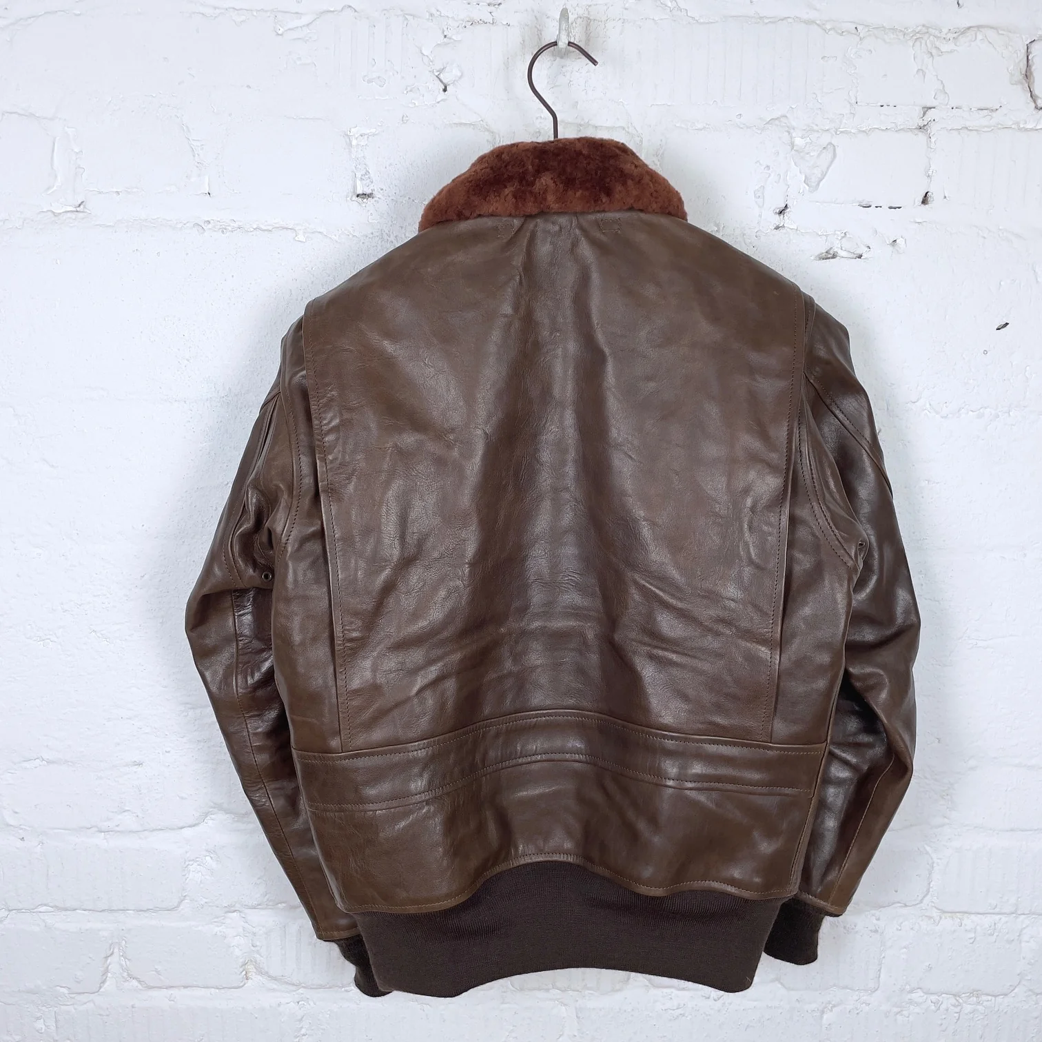 elmc | g-1 us navy horsehide jacket - Image 5