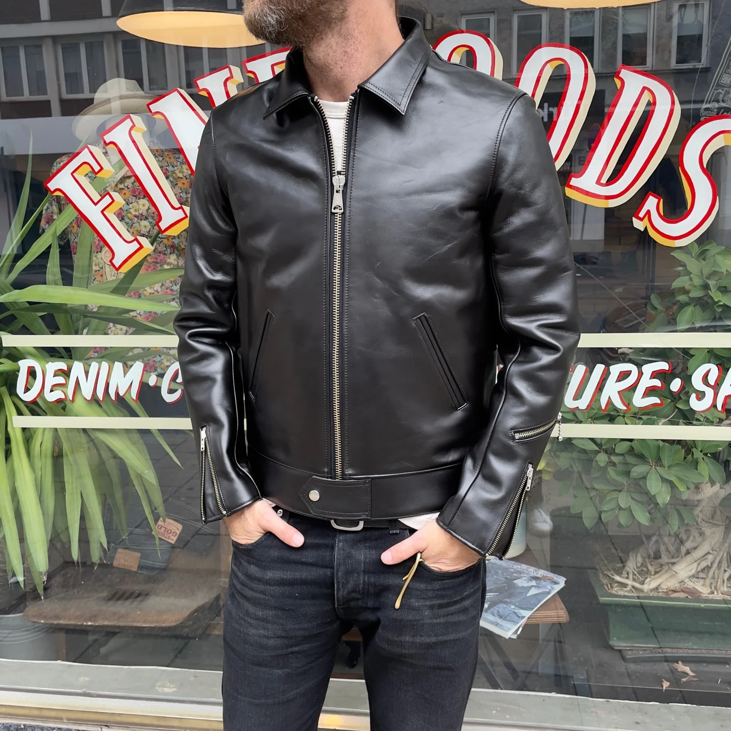 fine creek & co | tylor black horsehide - Image 4