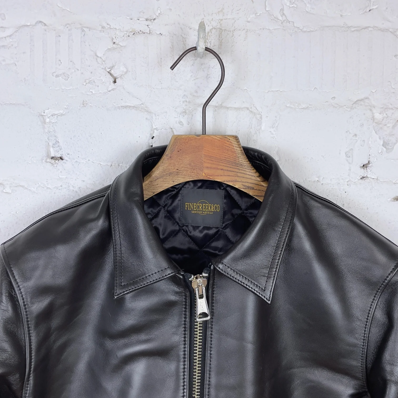 fine creek & co | tylor black horsehide - Image 5