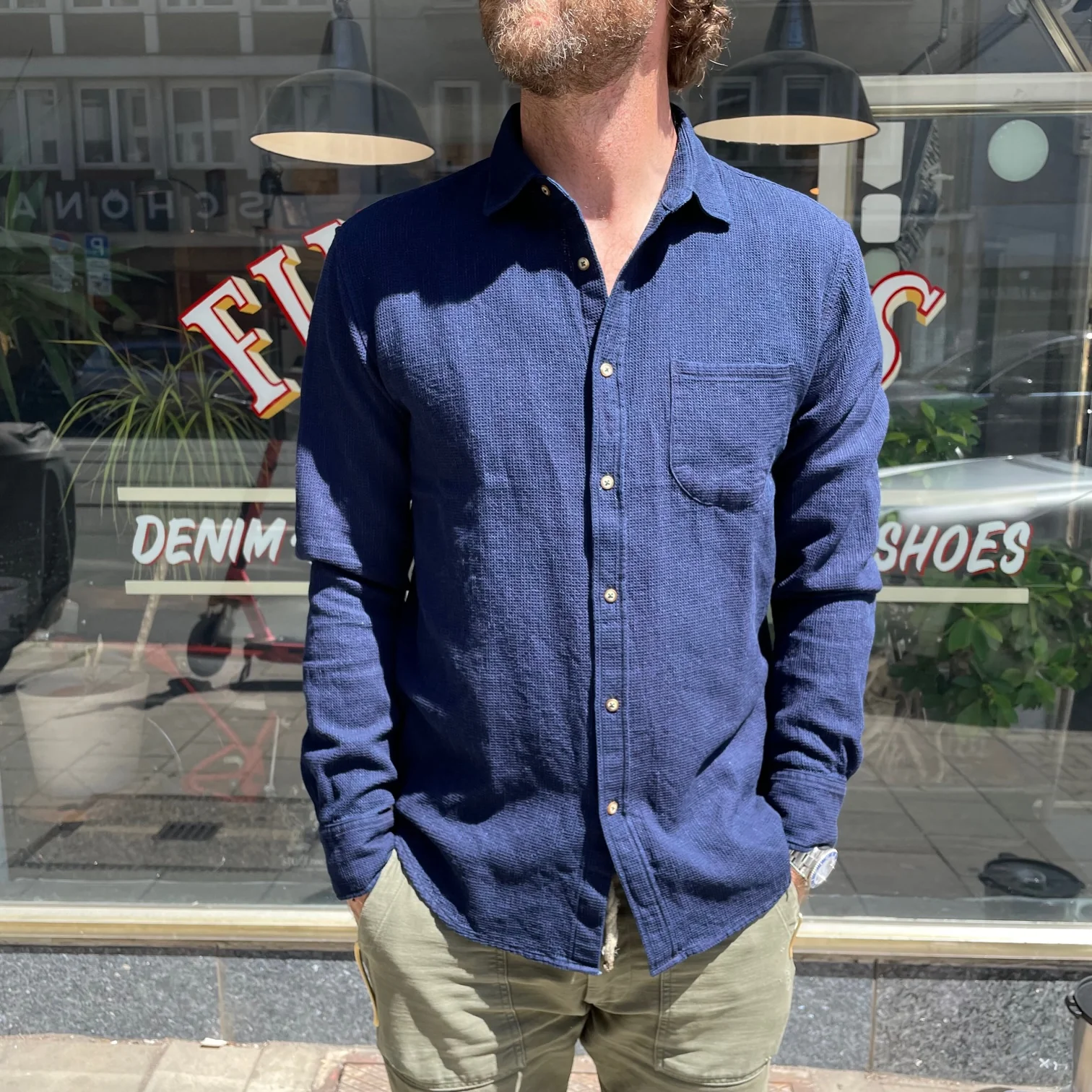 fit & craft | chorus indigo shirt - Image 7
