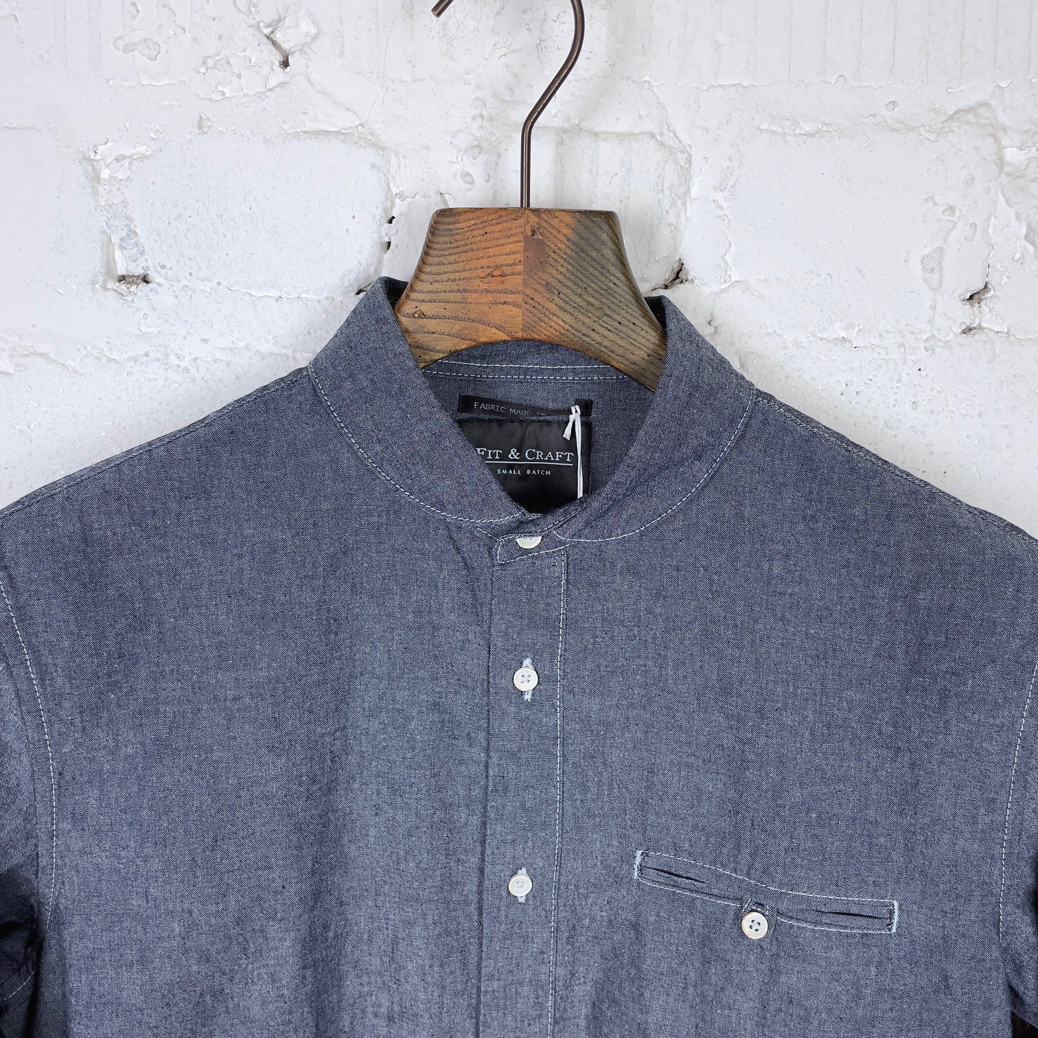 fit & craft | eclipse chambray shirt - Image 2