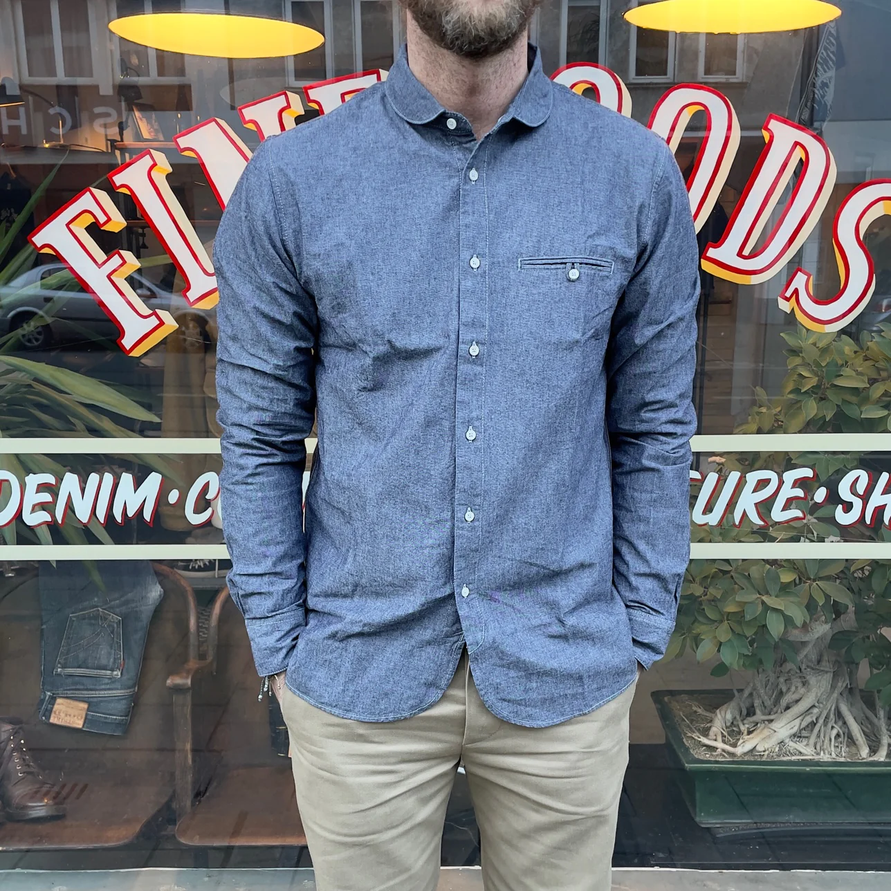 fit & craft | eclipse chambray shirt - Image 6