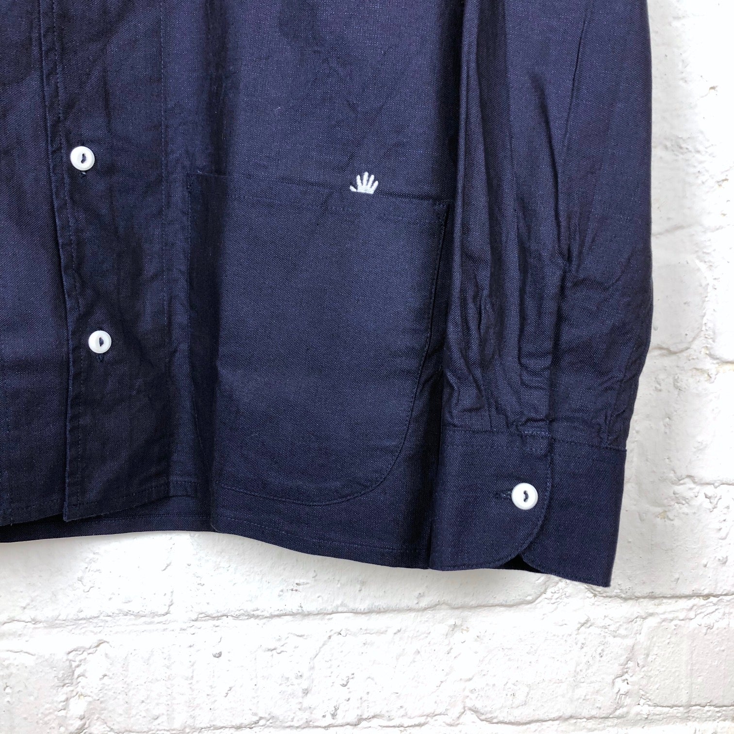 fit & craft | eclipse over shirt indigo - Image 5