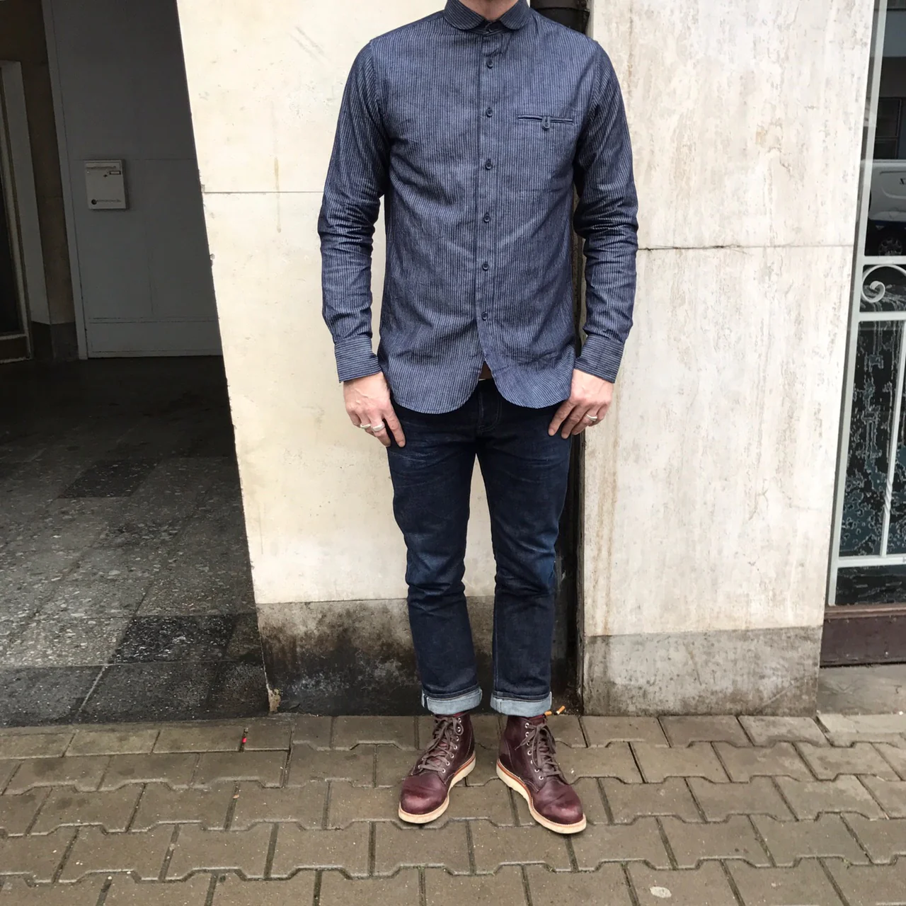 fit & craft | eclipse stripe shirt - Image 3