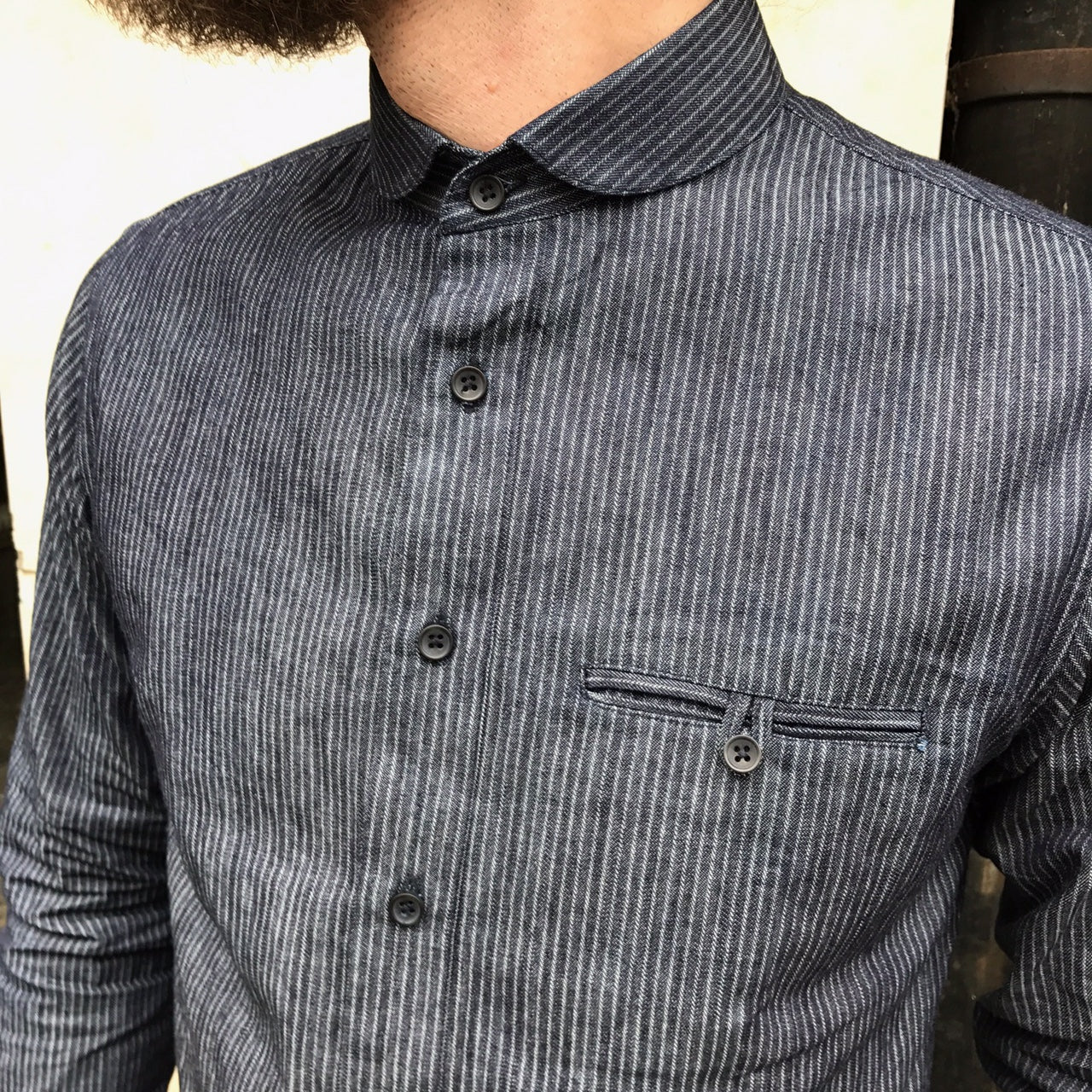 fit & craft | eclipse stripe shirt - Image 4
