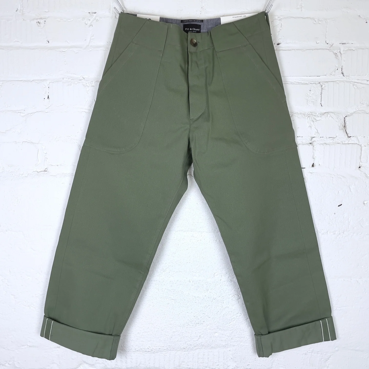 fit & craft | h-4 wide fatigue olive