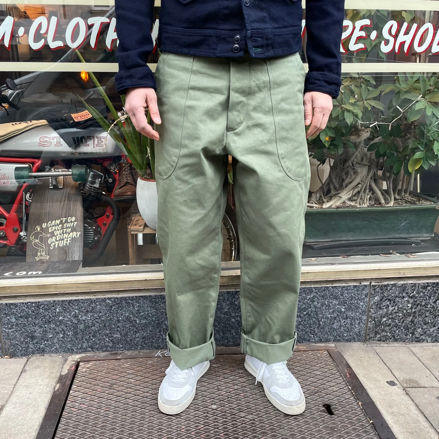 fit & craft | h-4 wide fatigue olive - Image 3