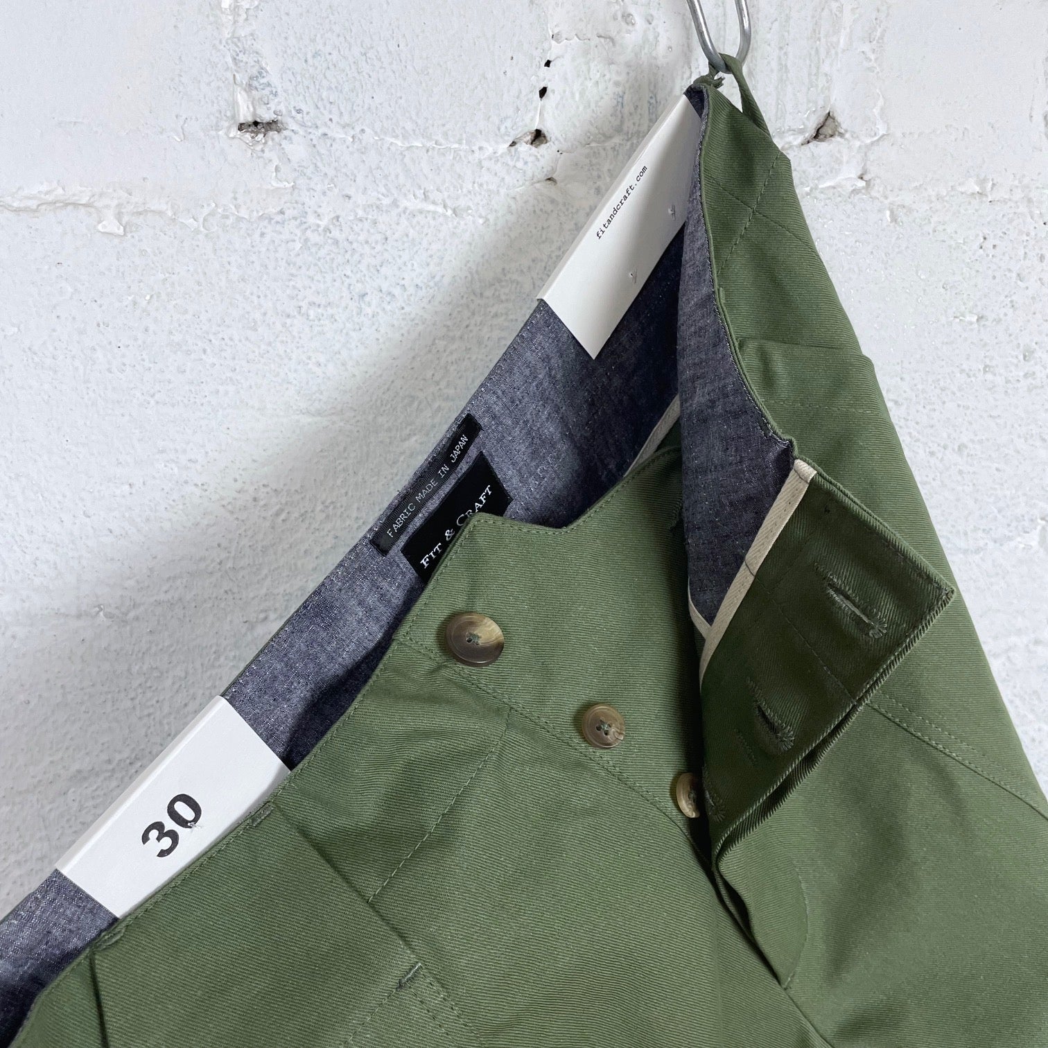 fit & craft | h-4 wide fatigue olive - Image 7