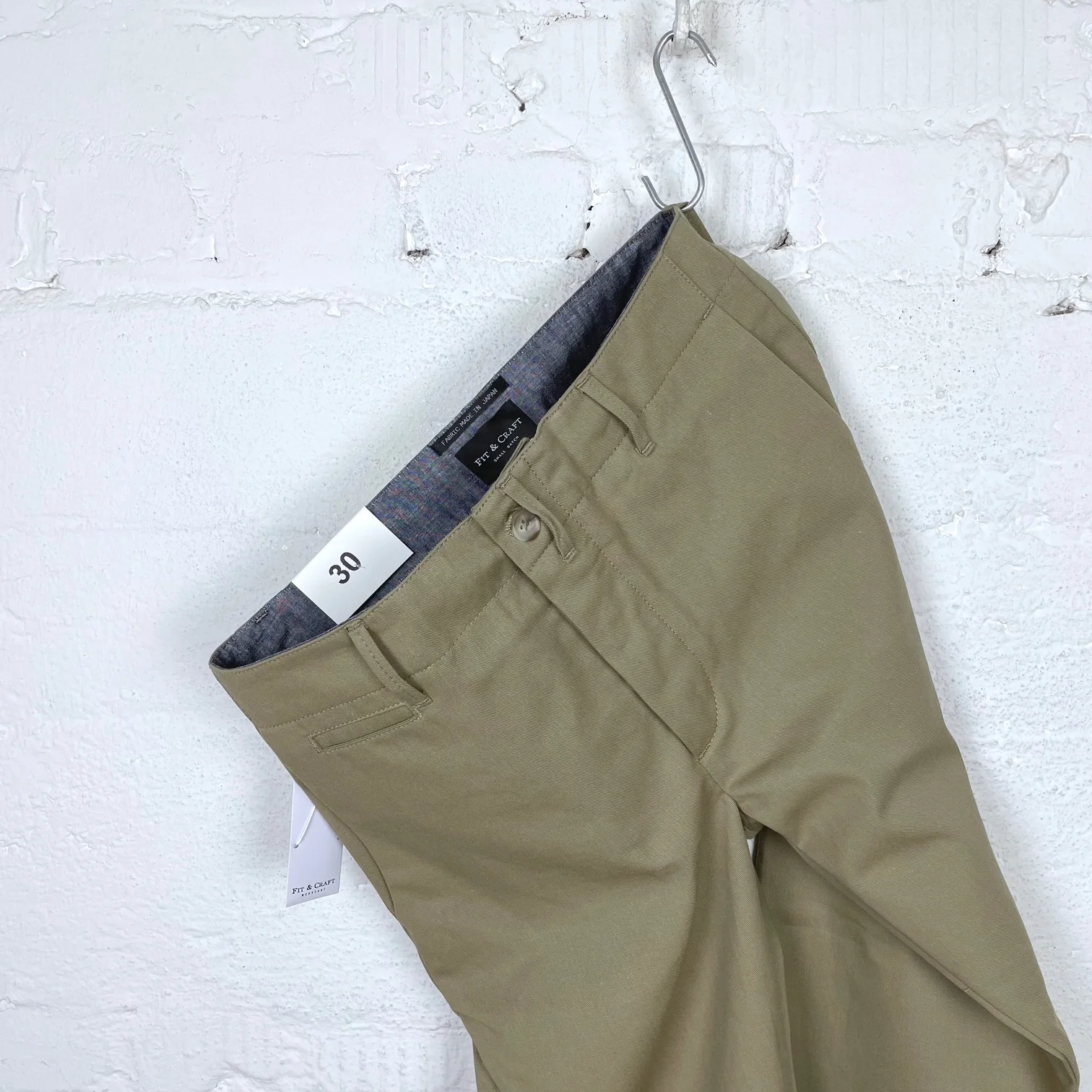 fit & craft | hr-2 regular chino khaki - Image 7